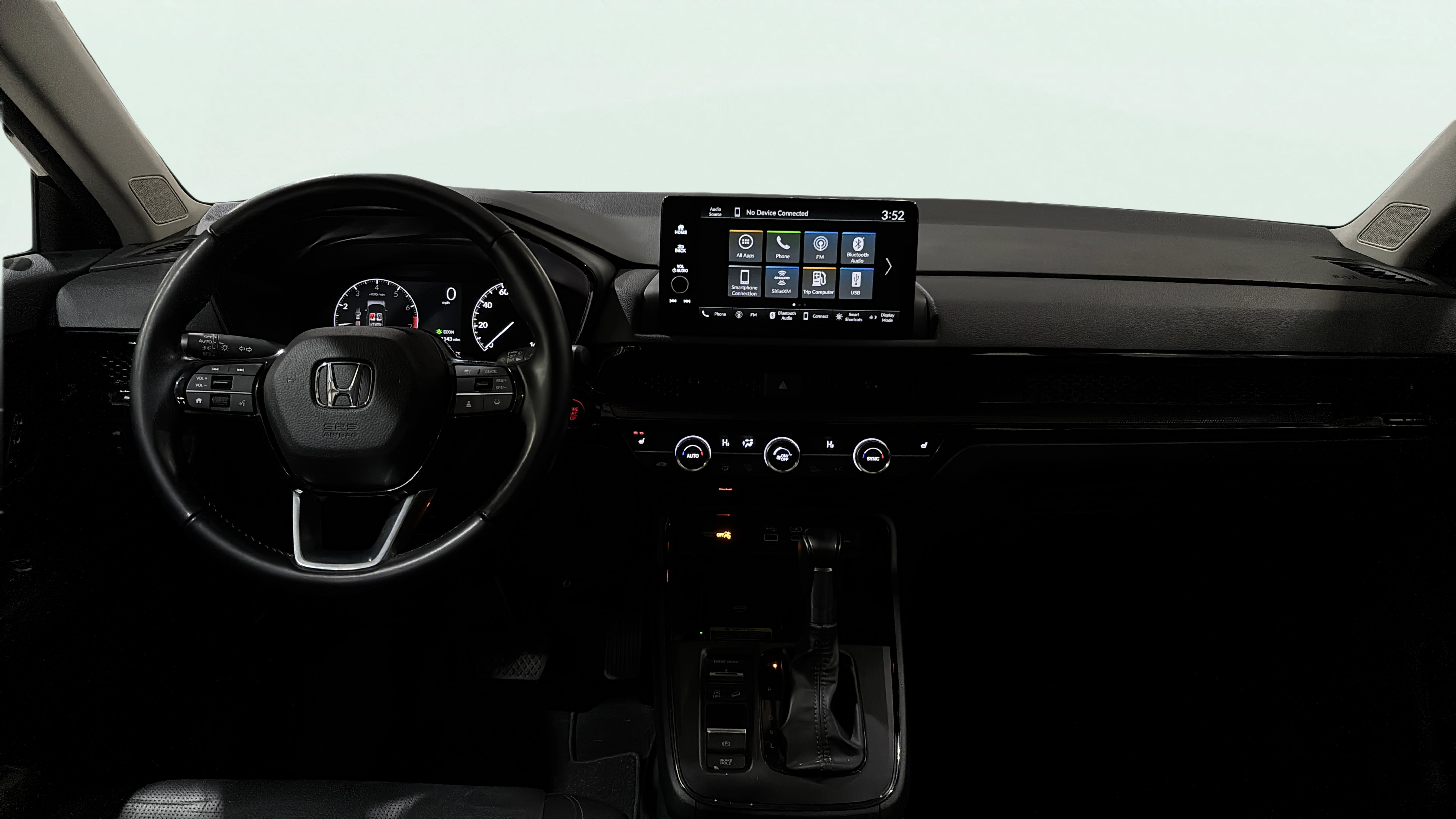 Vehicle interior 360 preview