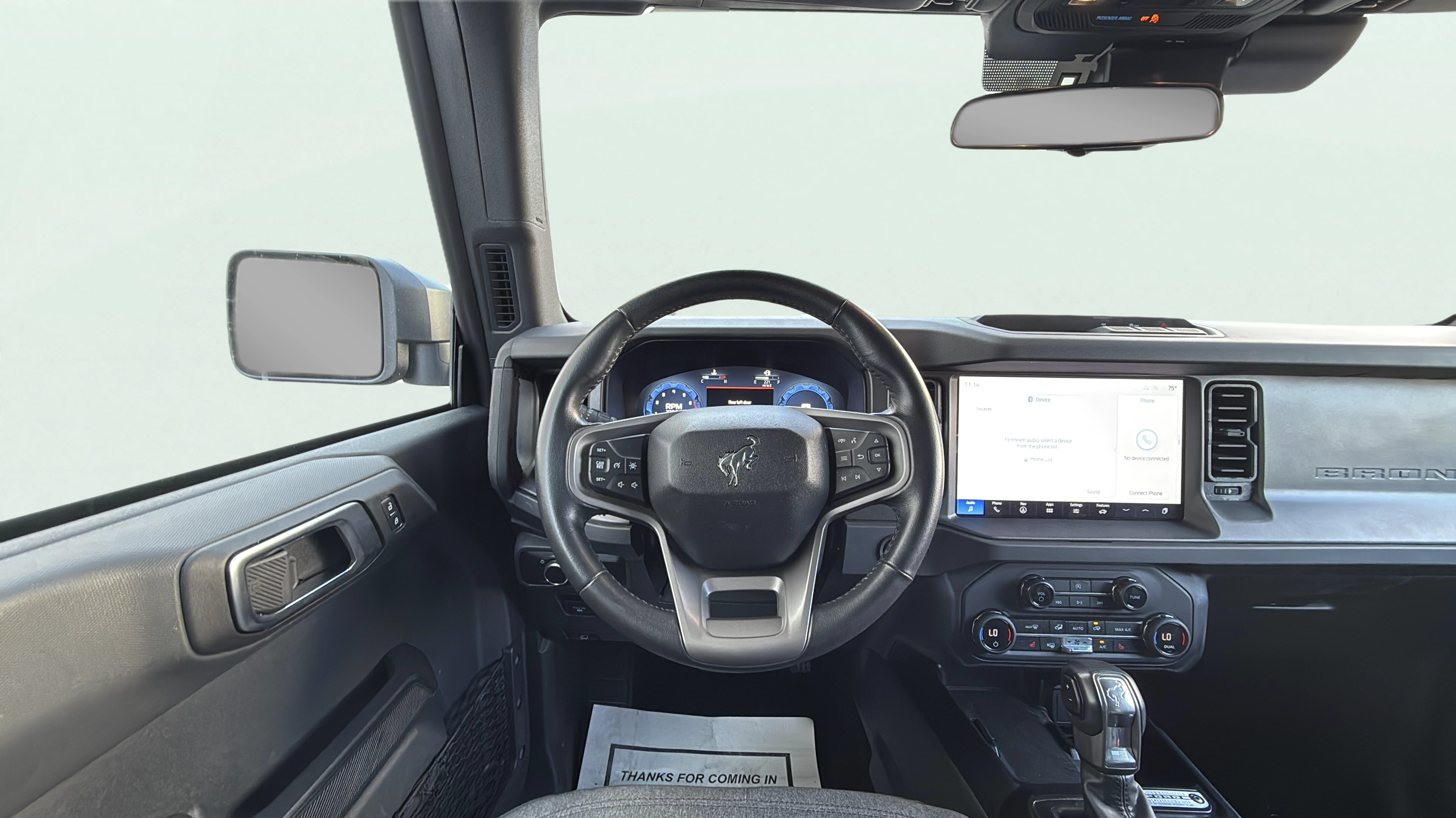Vehicle interior 1