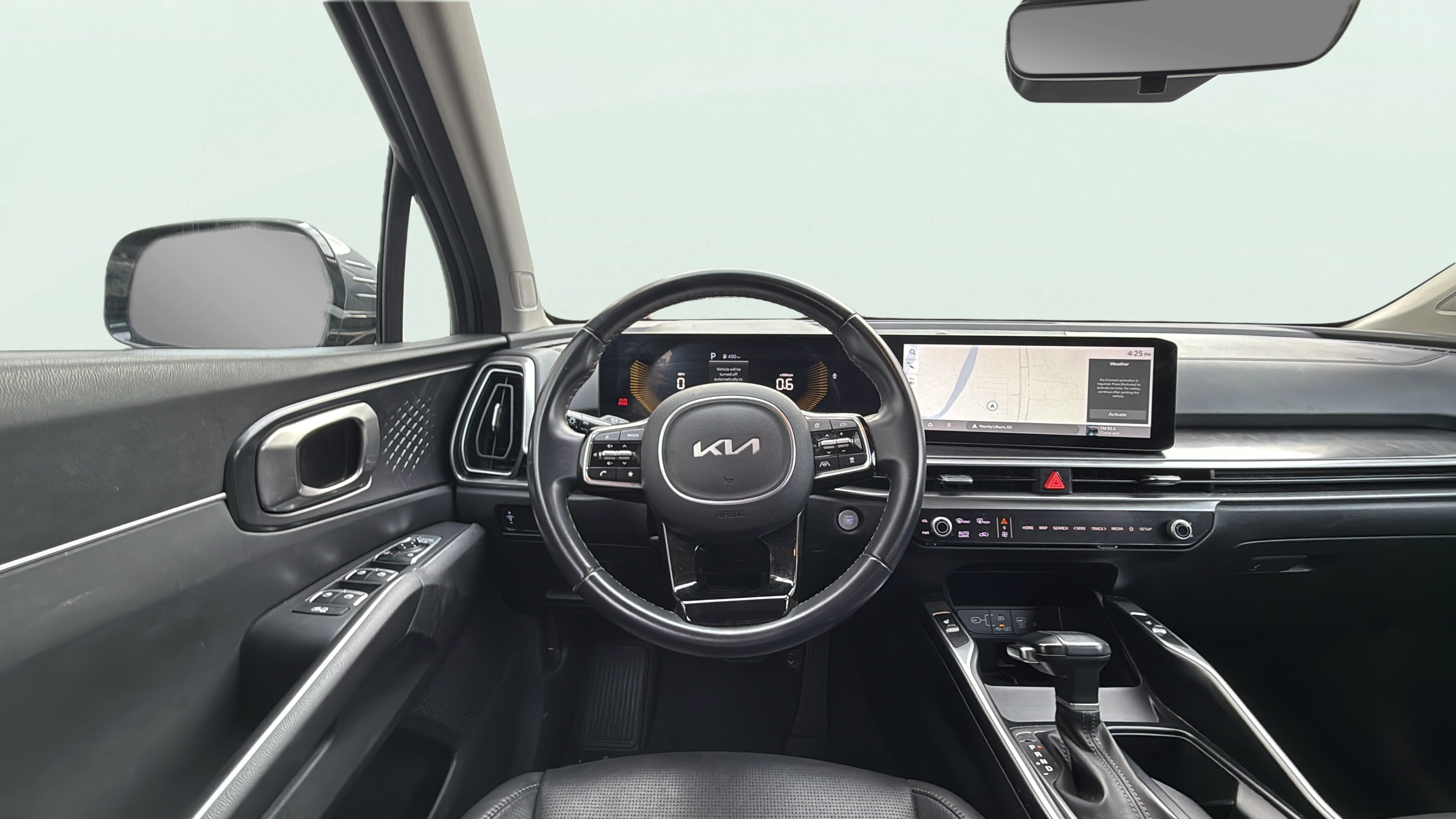 Vehicle interior 360 preview