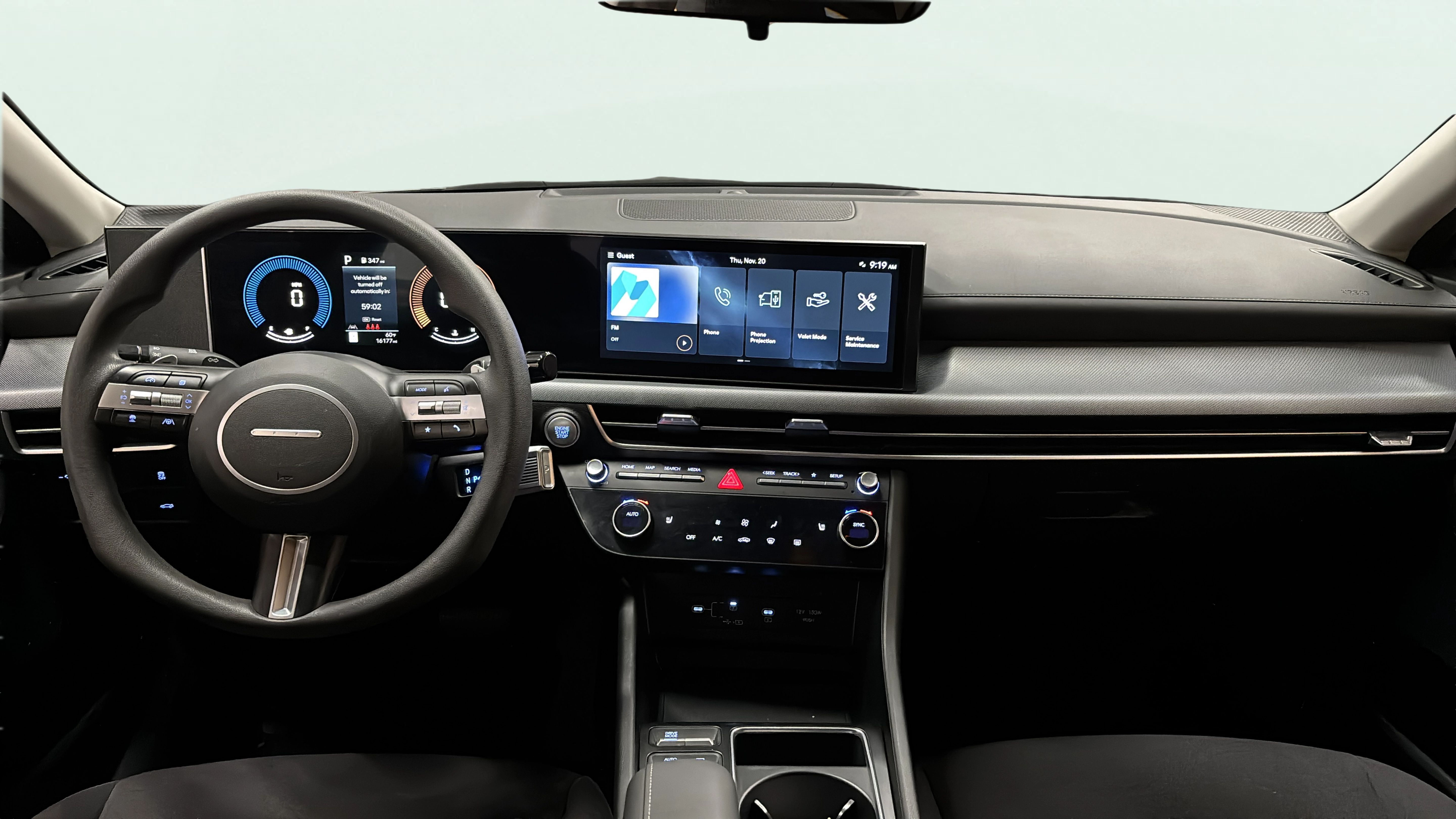 Vehicle interior 360 preview