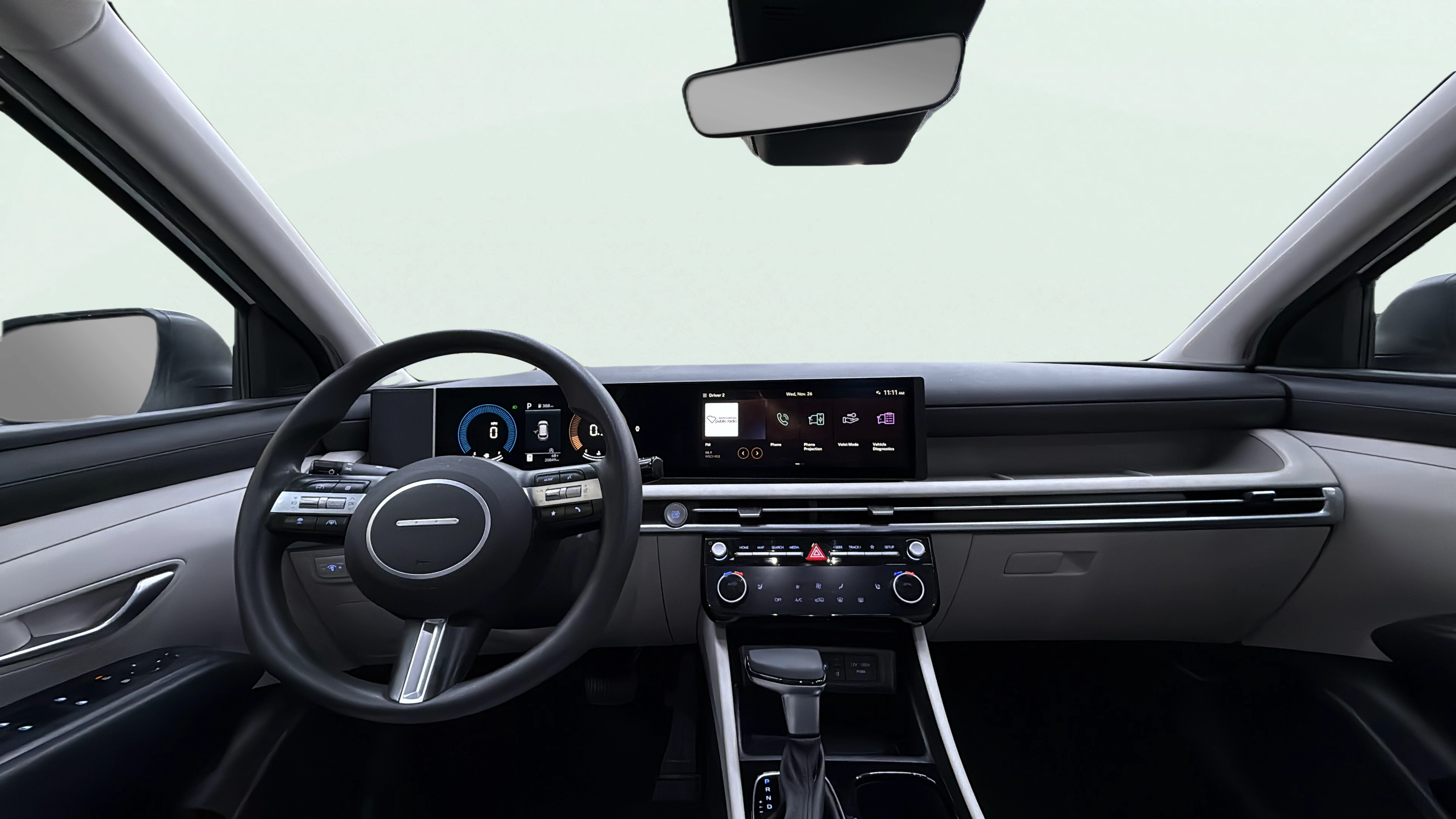 Vehicle interior 360 preview