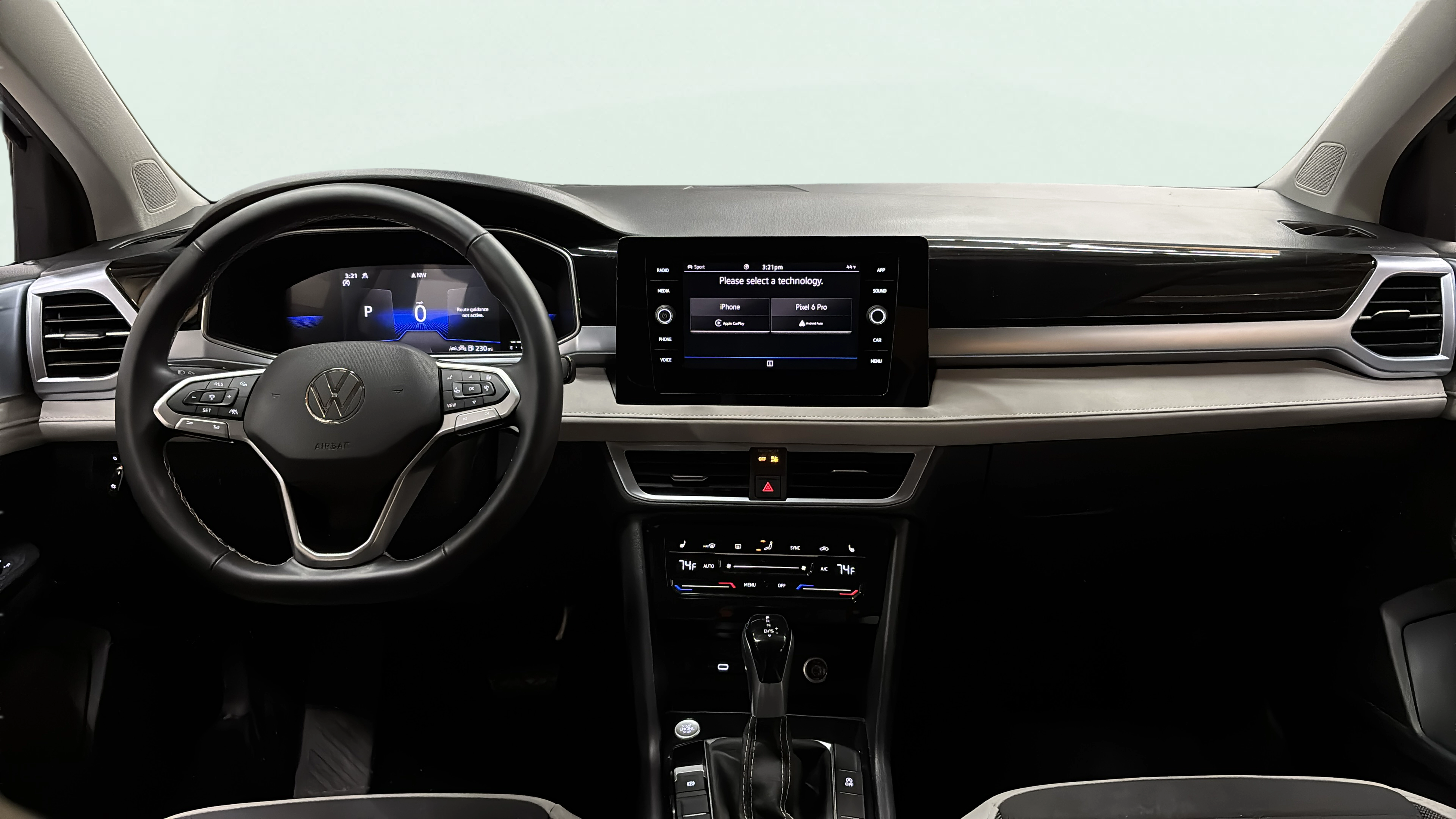 Vehicle interior 360 preview