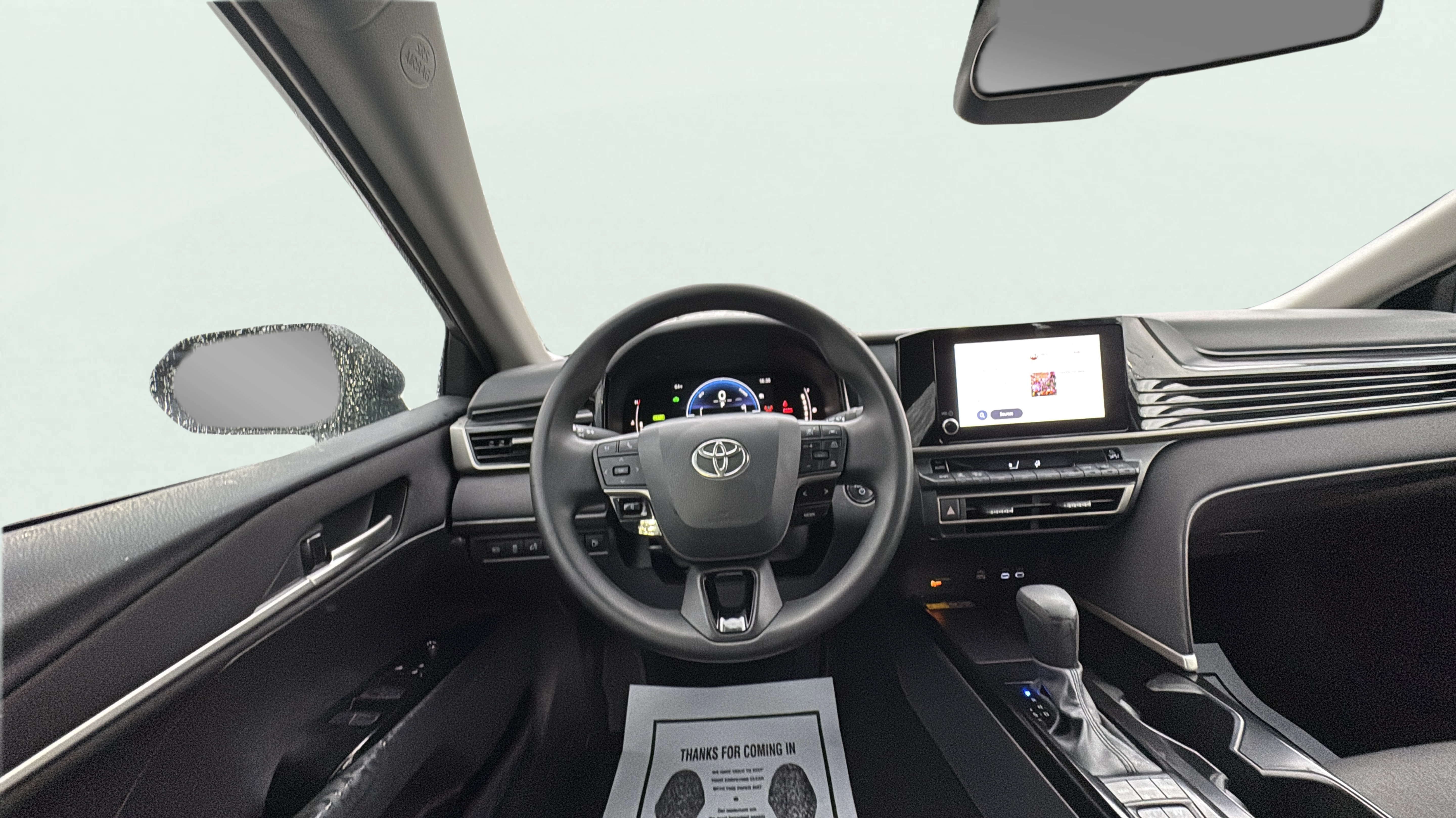 Vehicle interior 360 preview