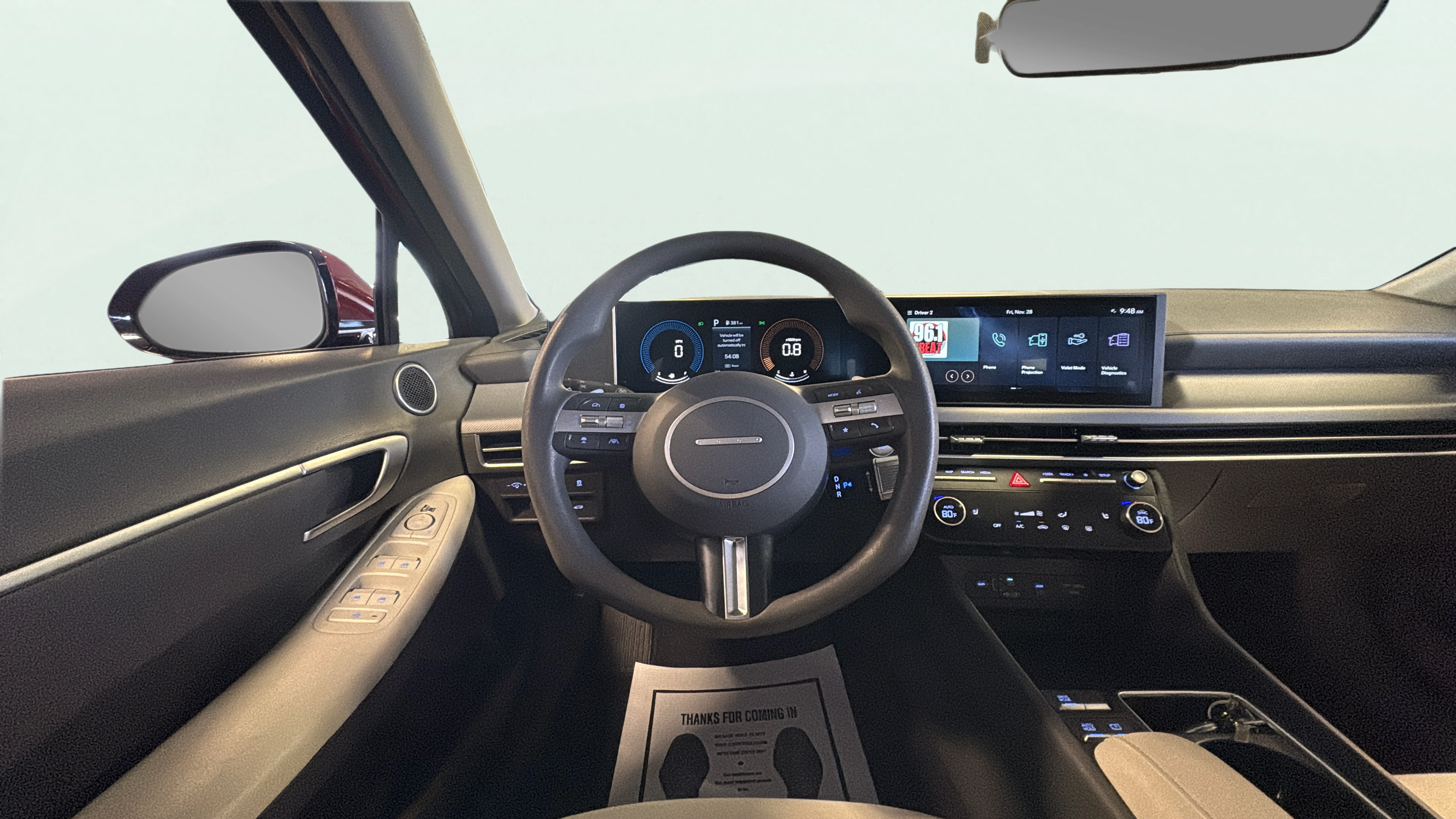 Vehicle interior 360 preview