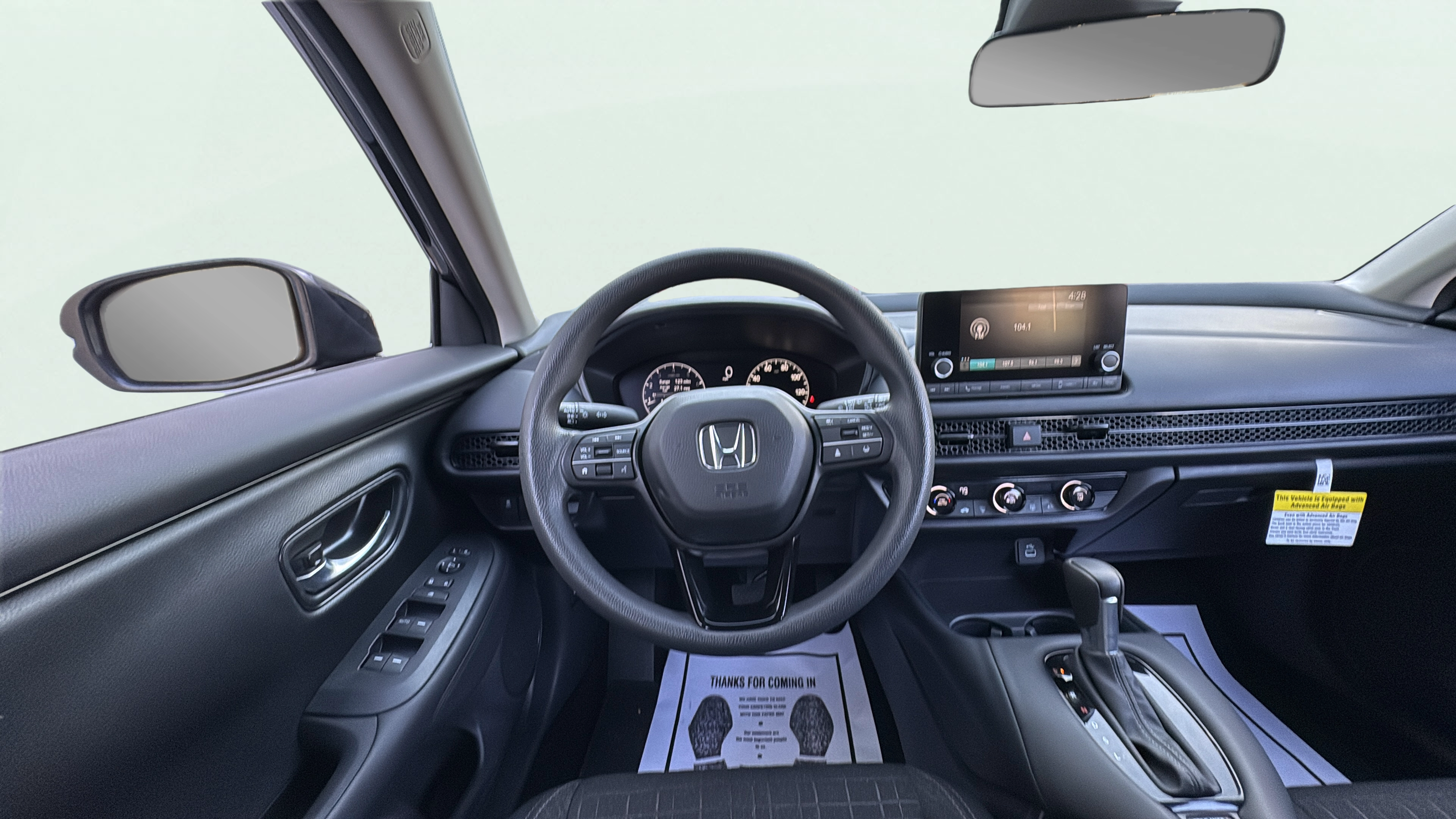 Vehicle interior 360 preview