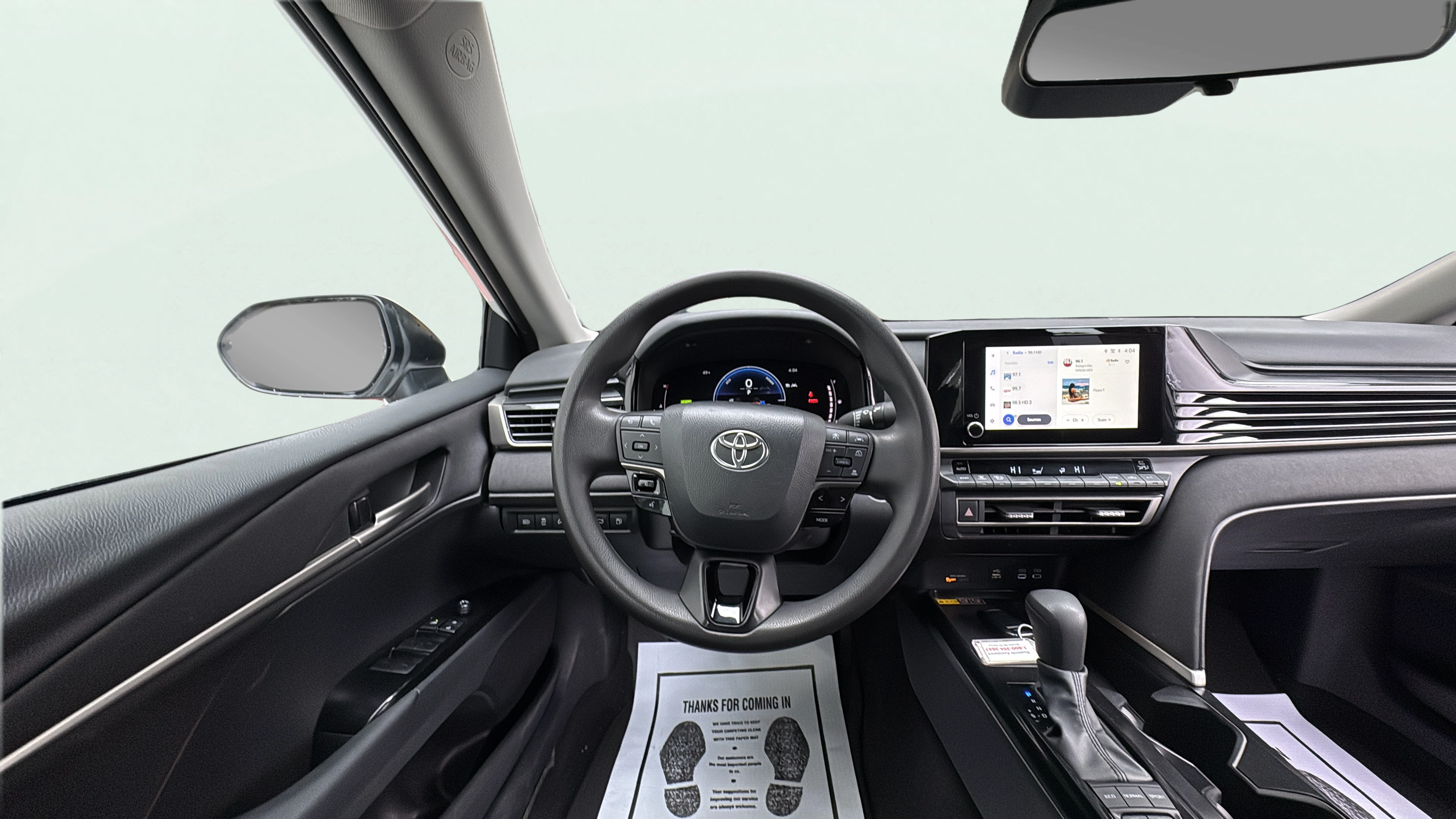 Vehicle interior 360 preview