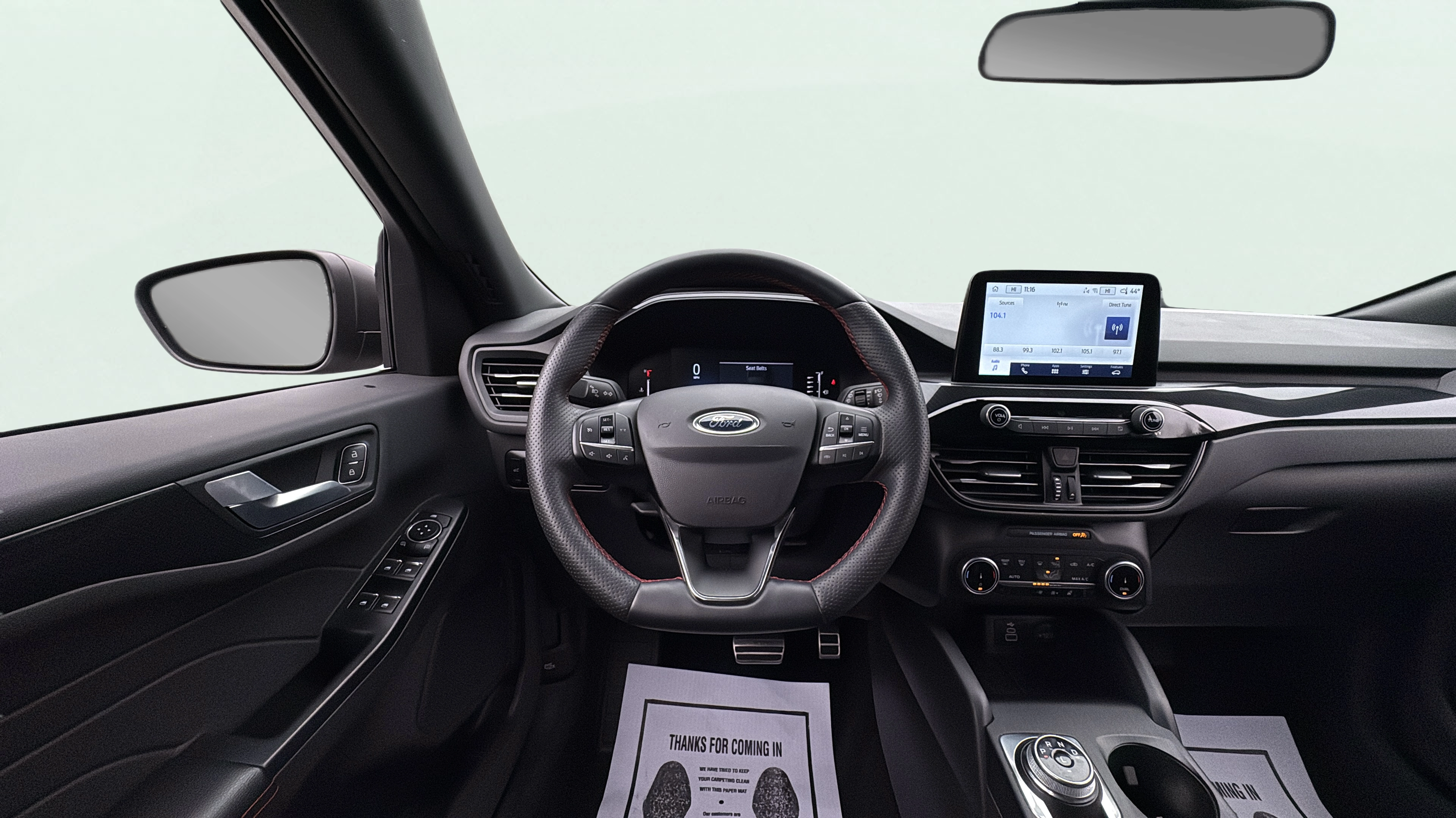 Vehicle interior 360 preview