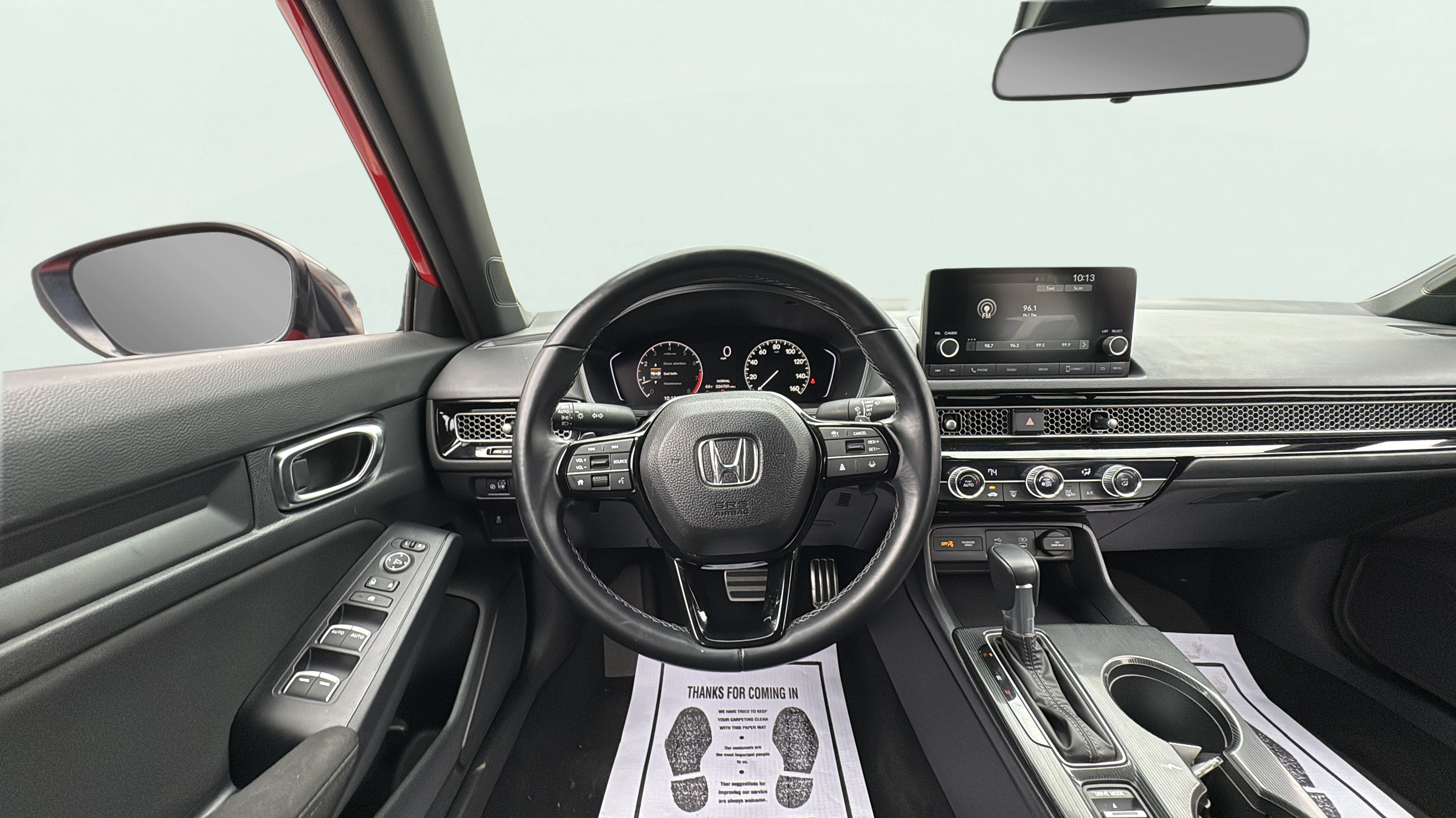 Vehicle interior 360 preview