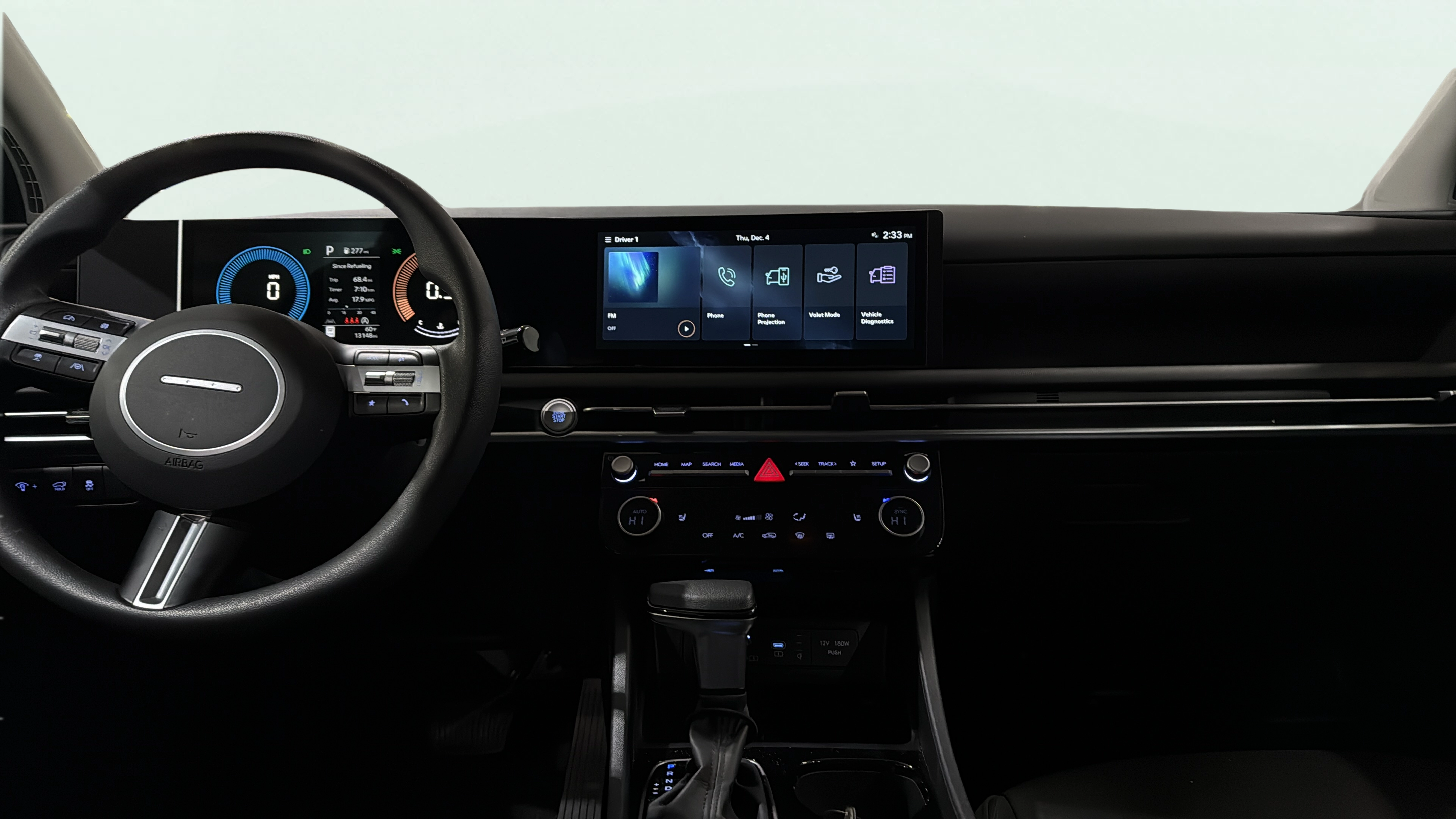 Vehicle interior 360 preview