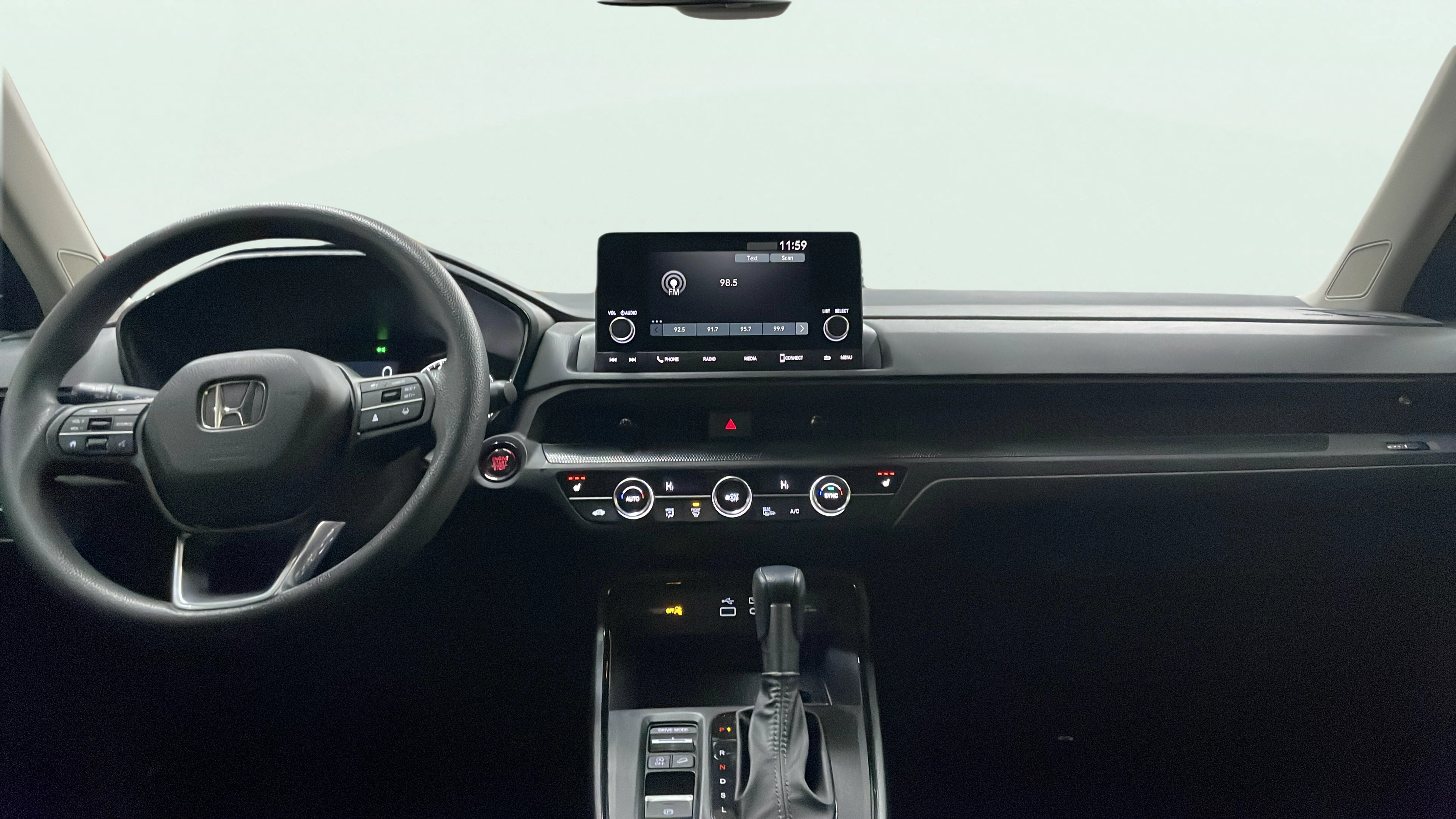 Vehicle interior 360 preview