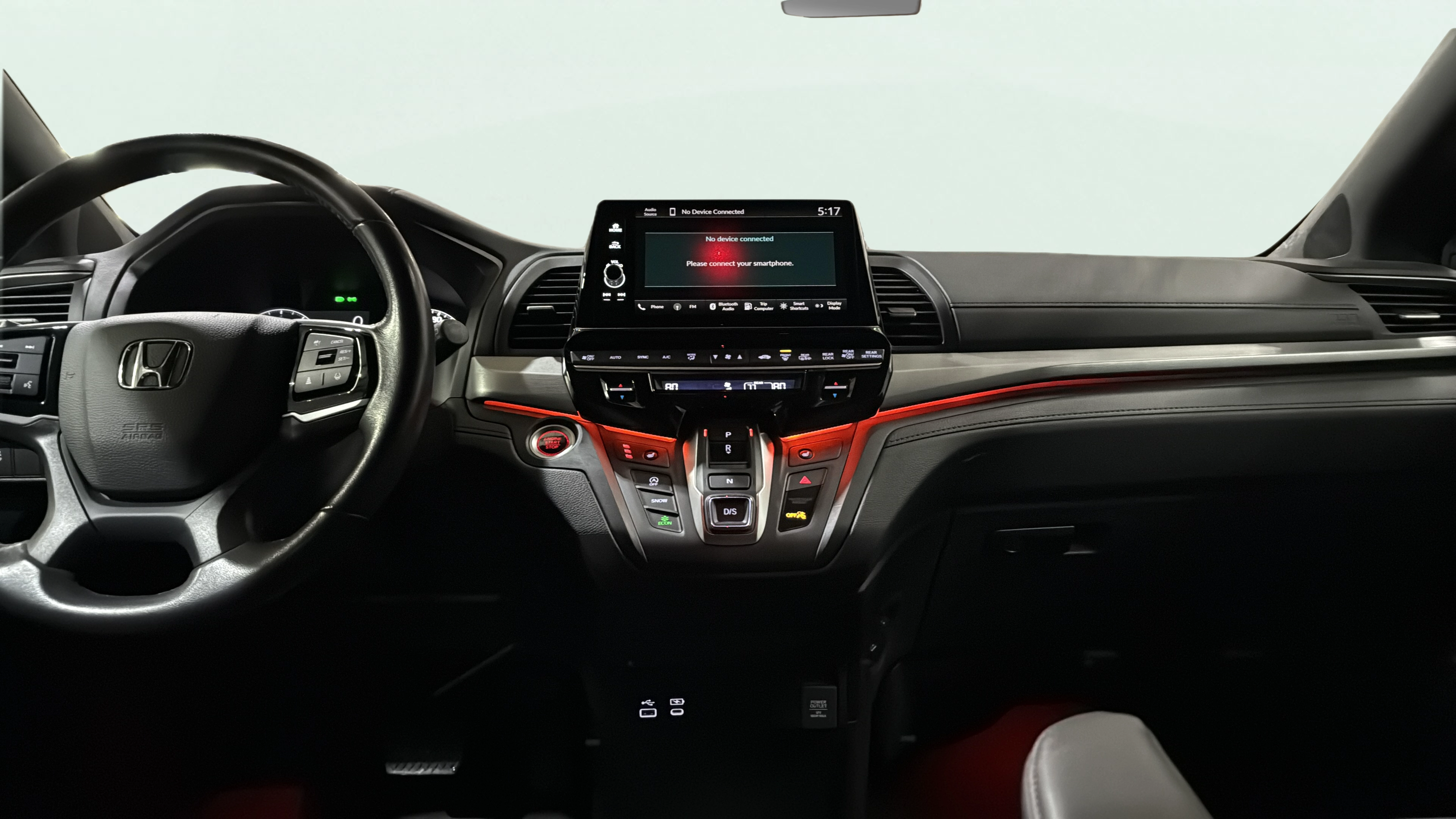 Vehicle interior 360 preview