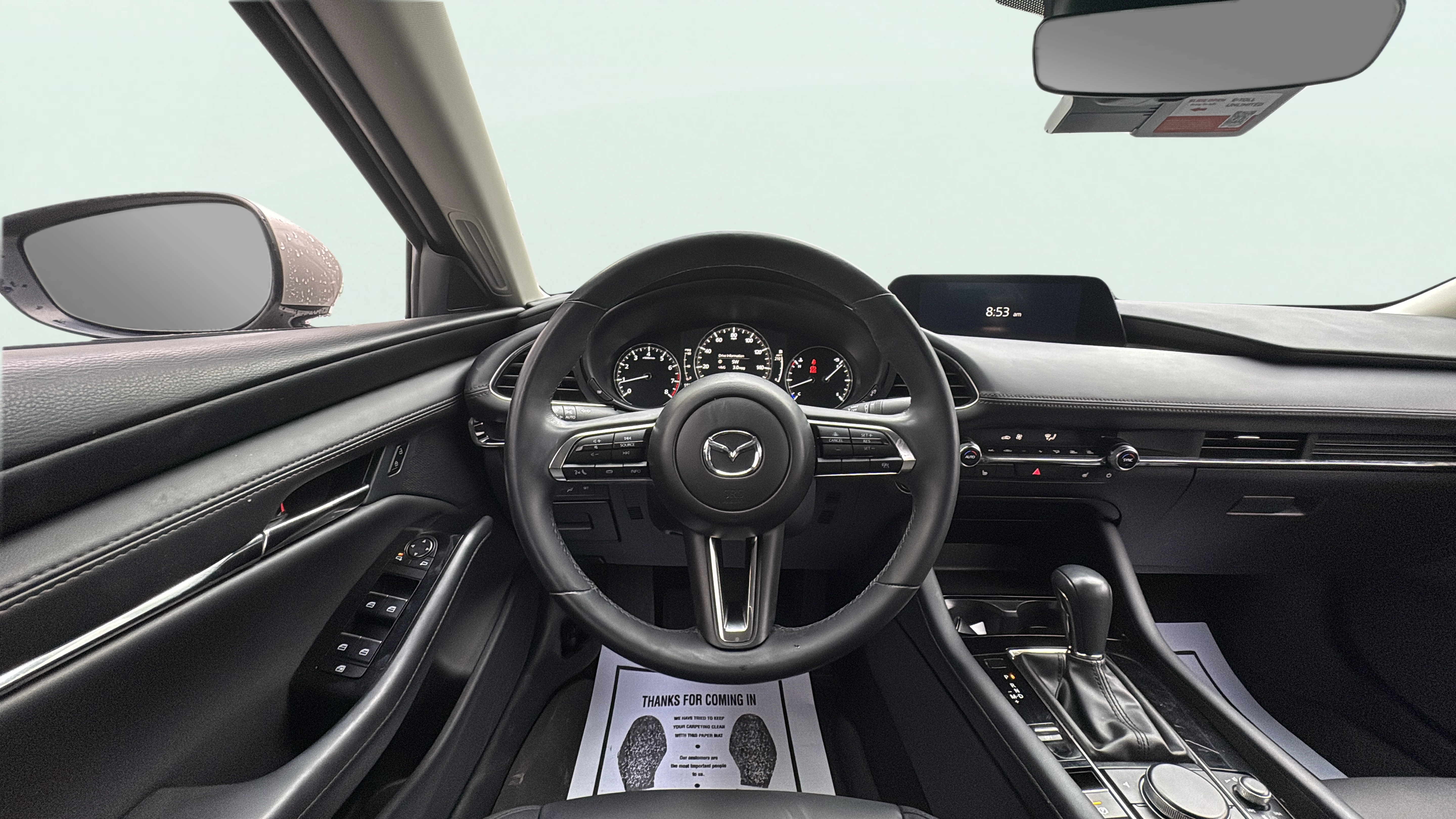 Vehicle interior 360 preview