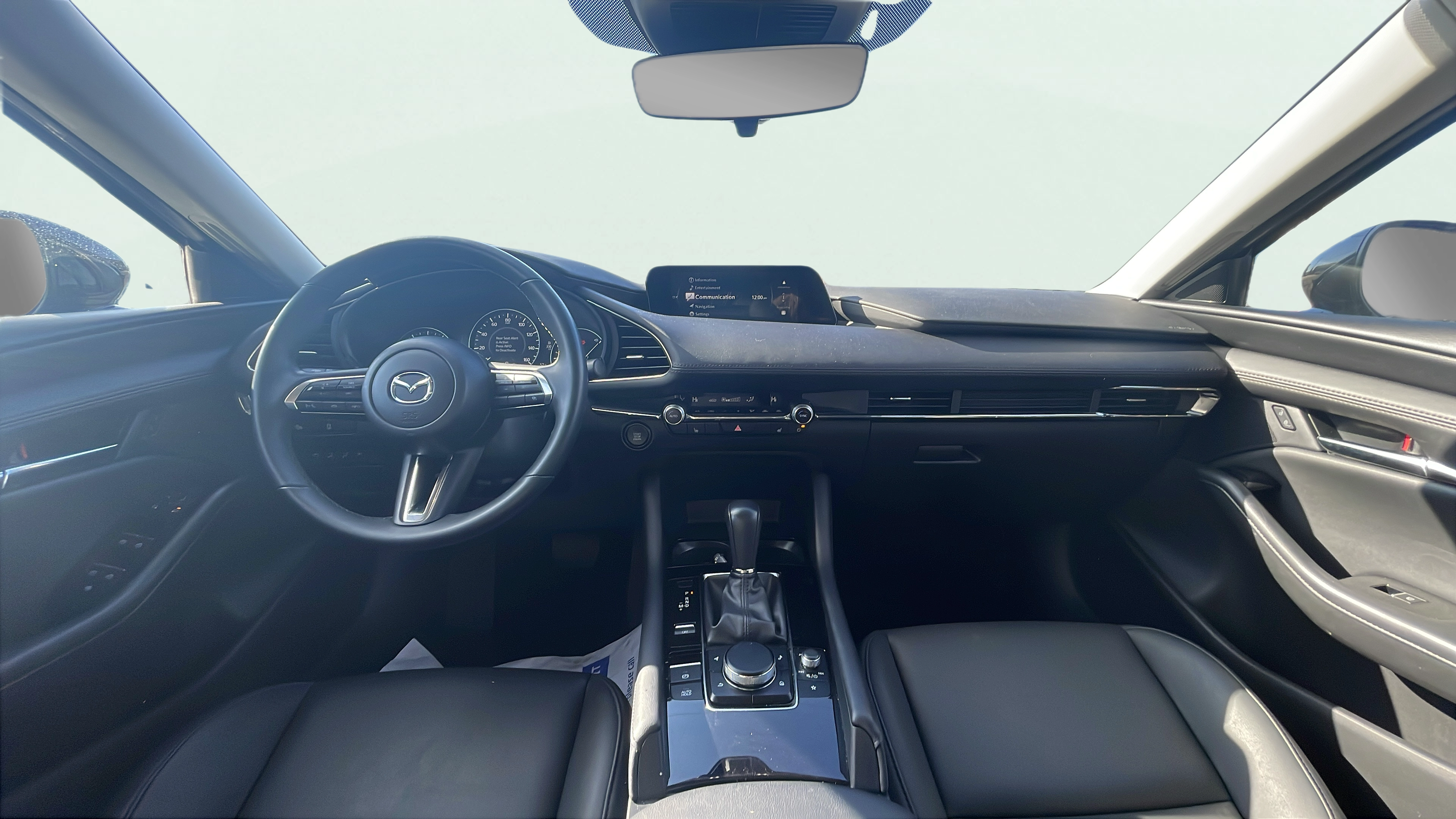 Vehicle interior 360 preview