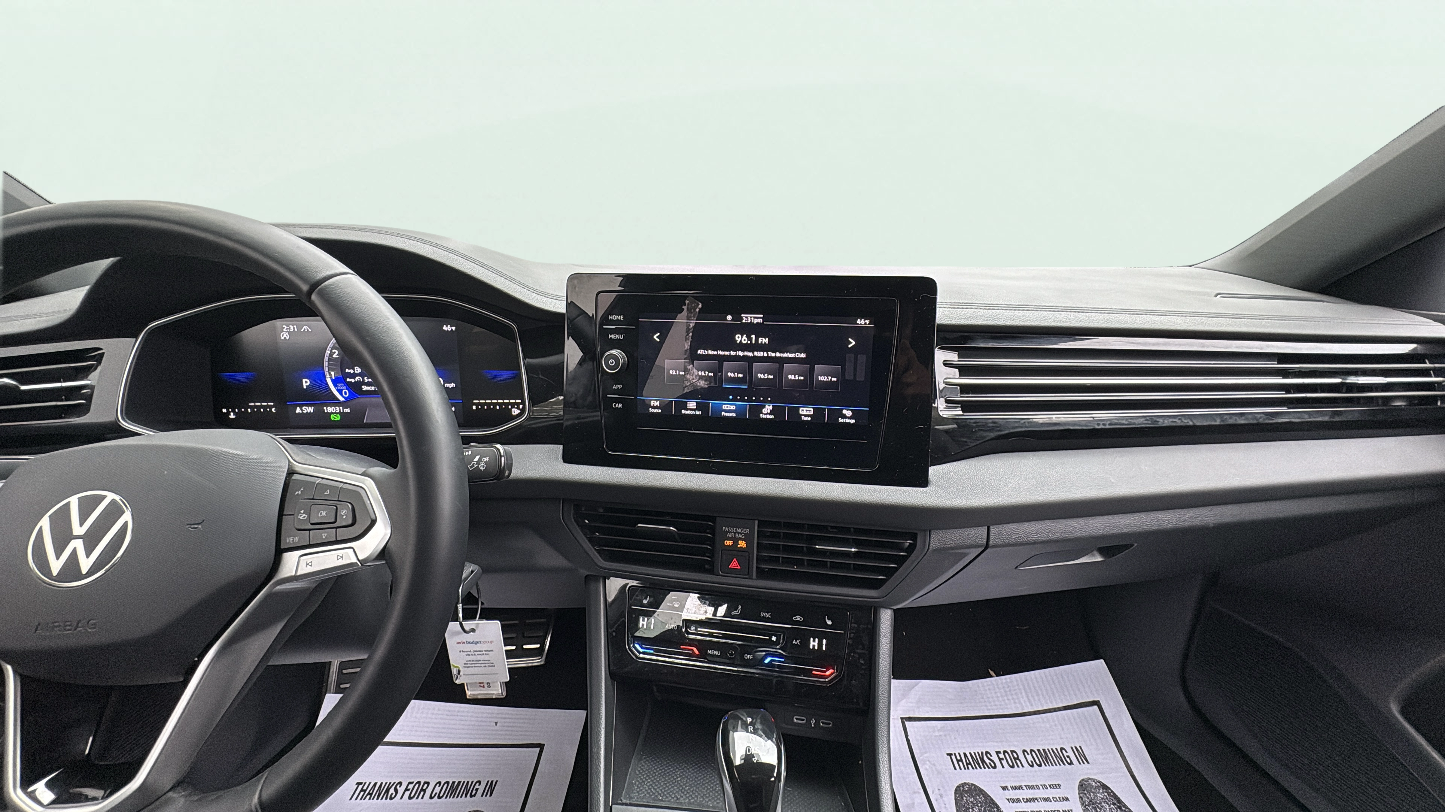 Vehicle interior 2