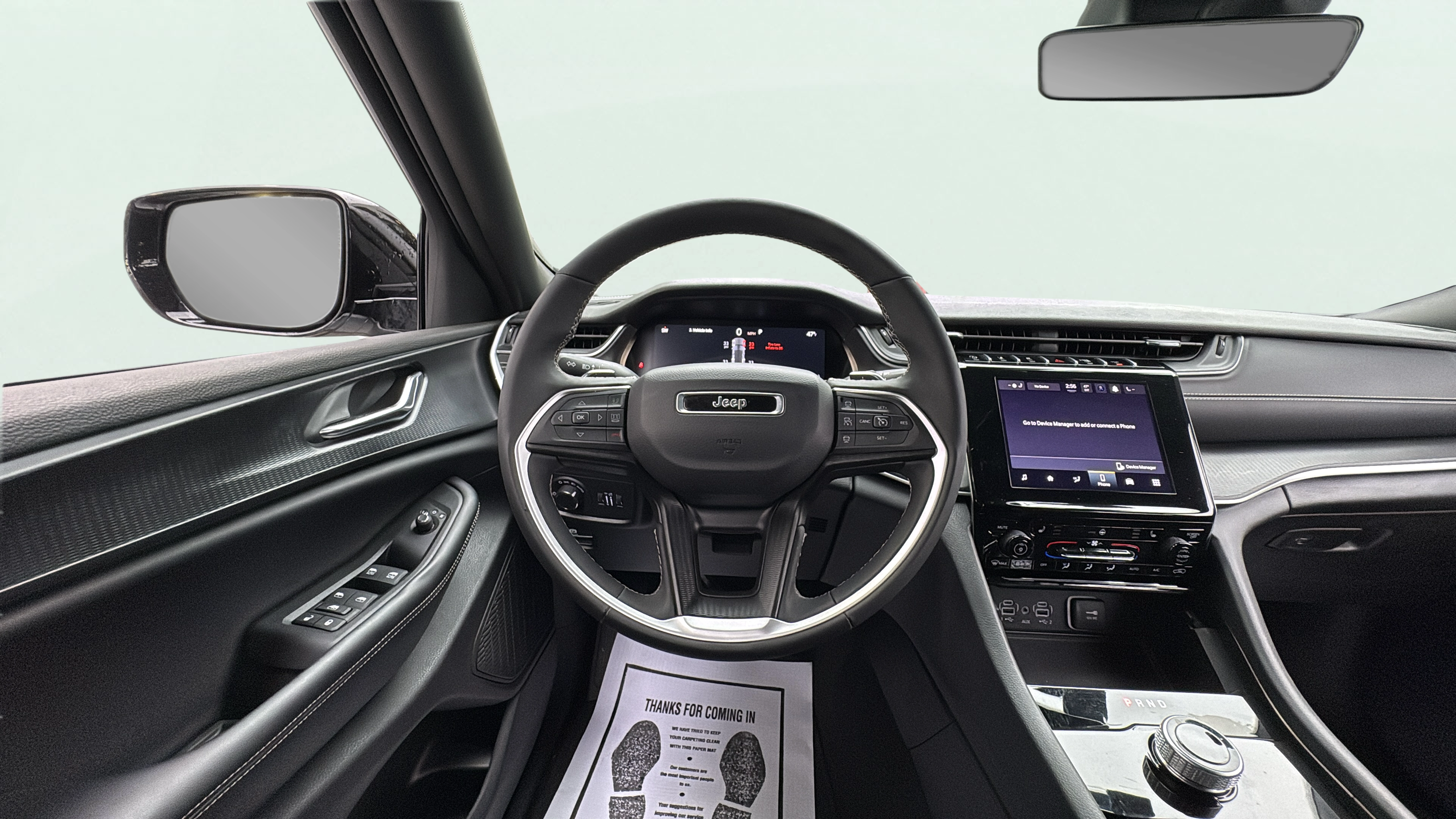 Vehicle interior 360 preview