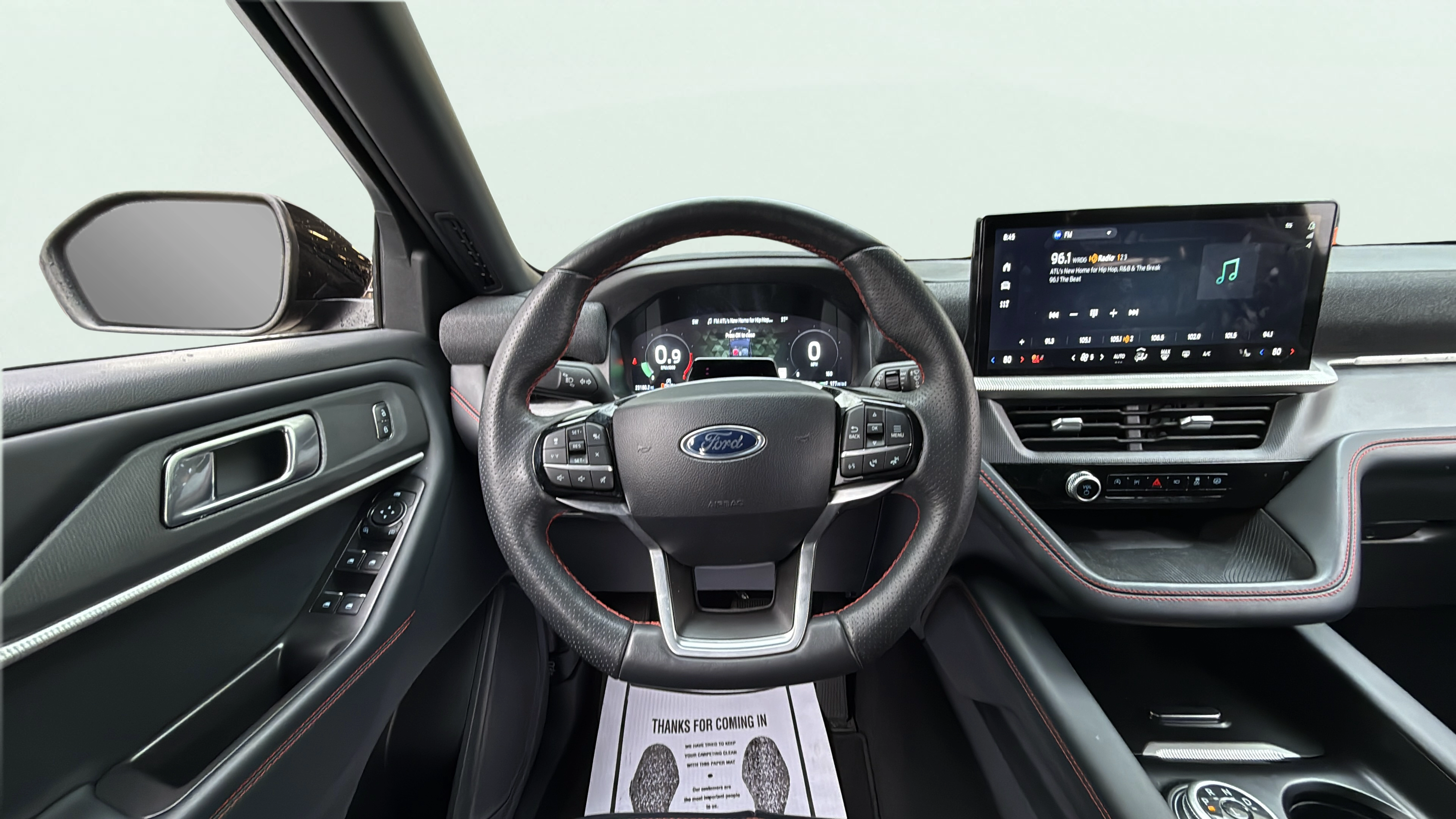 Vehicle interior 360 preview