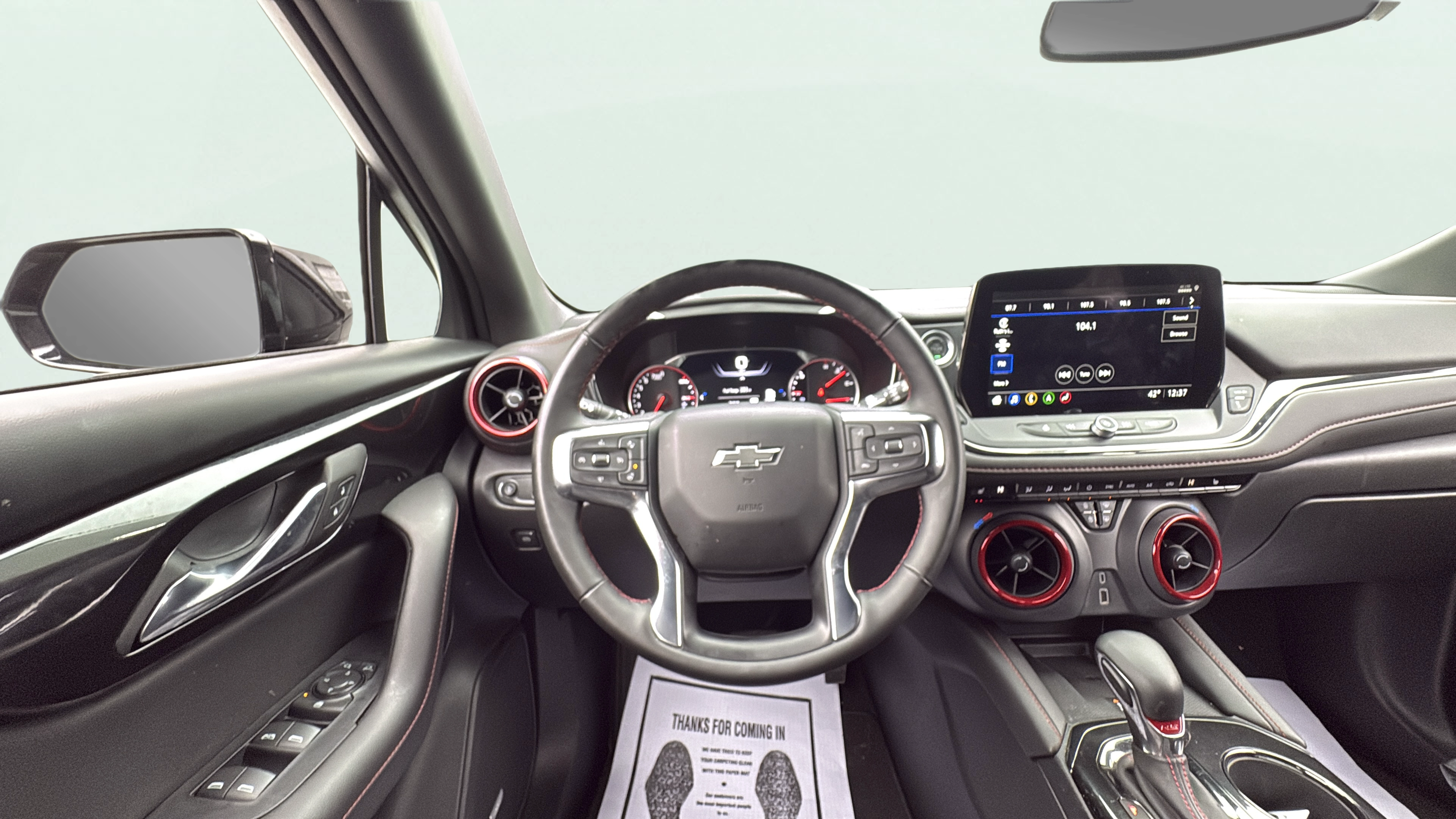 Vehicle interior 360 preview