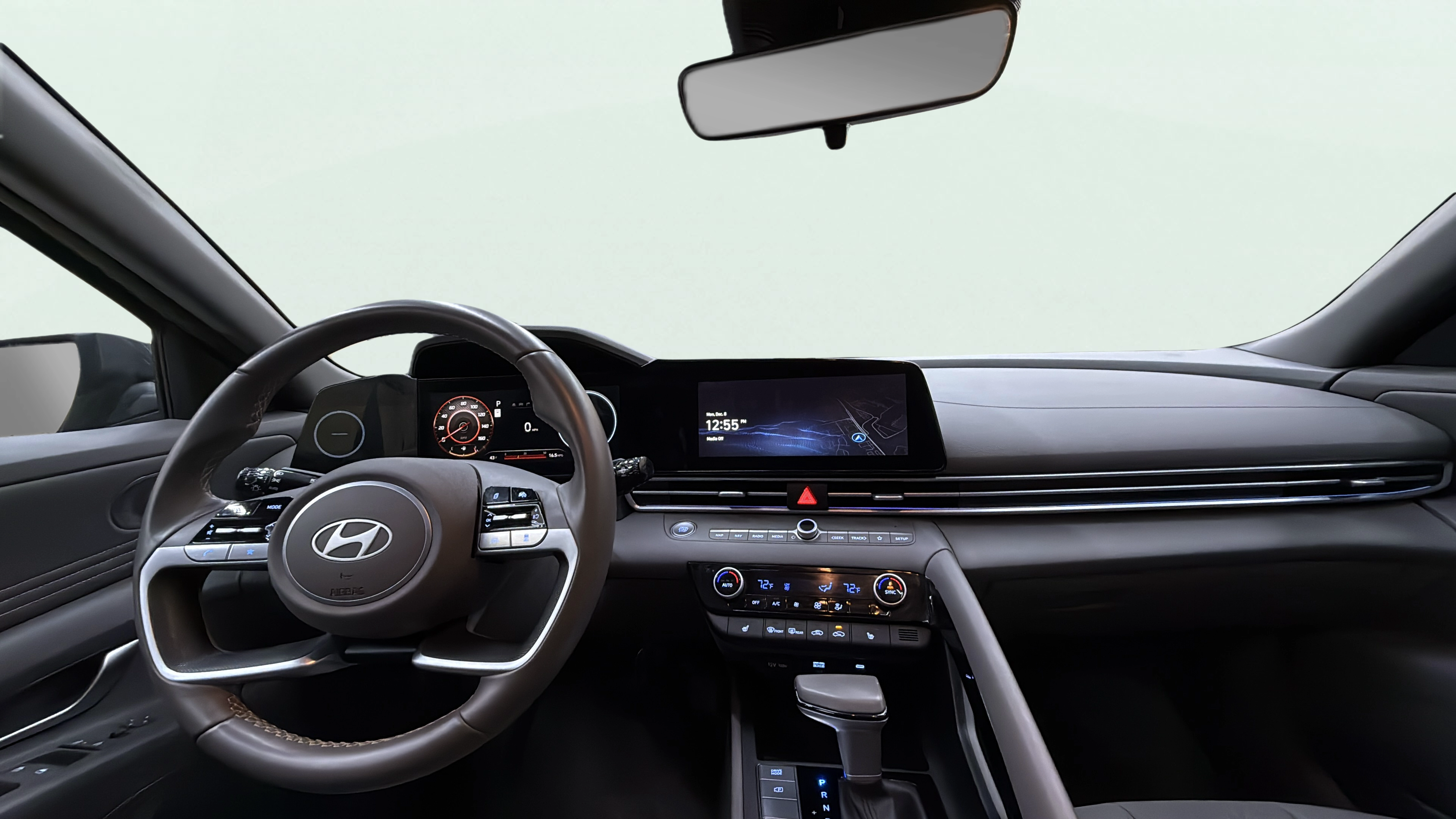 Vehicle interior 360 preview