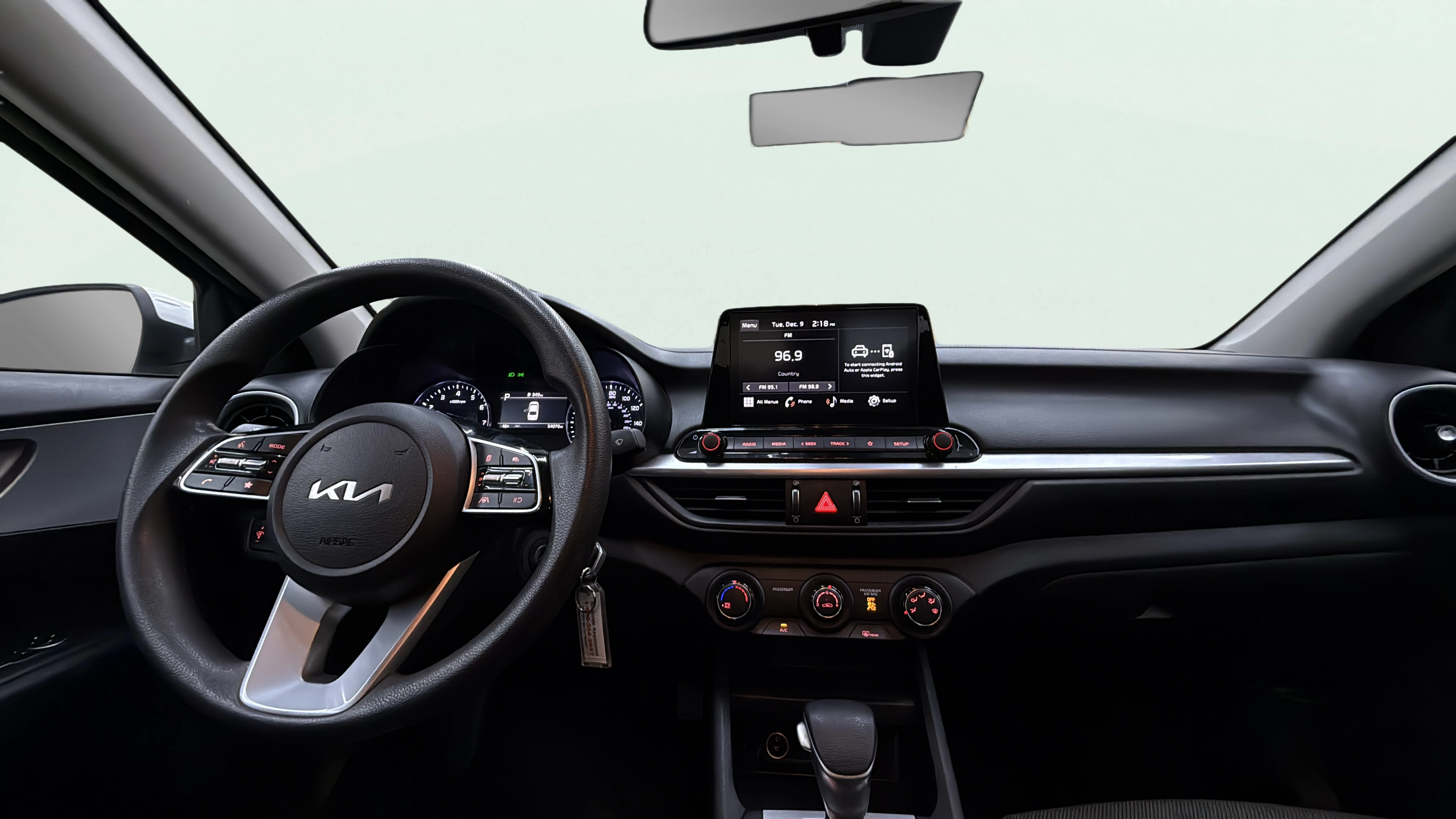 Vehicle interior 360 preview