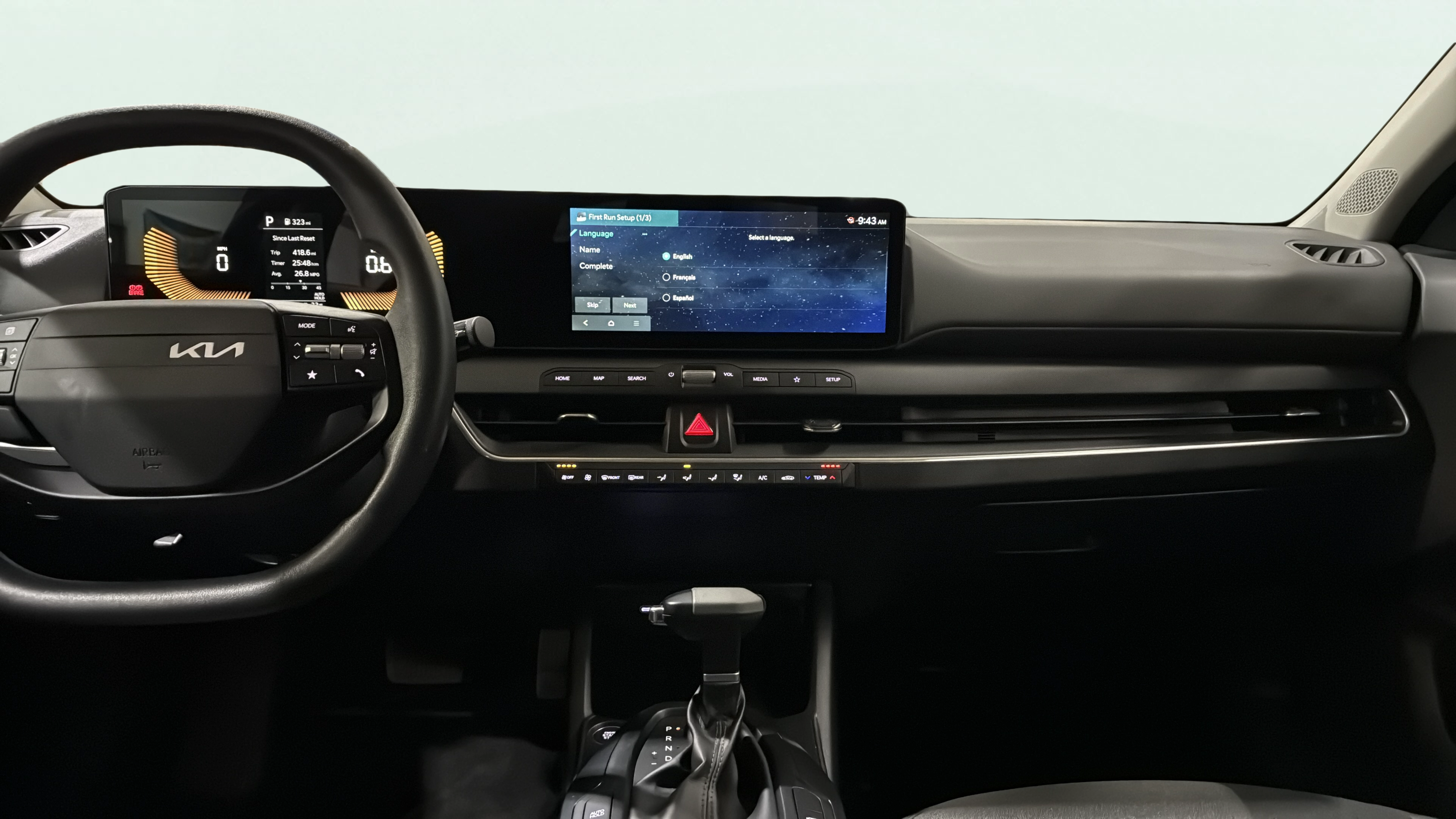 Vehicle interior 360 preview