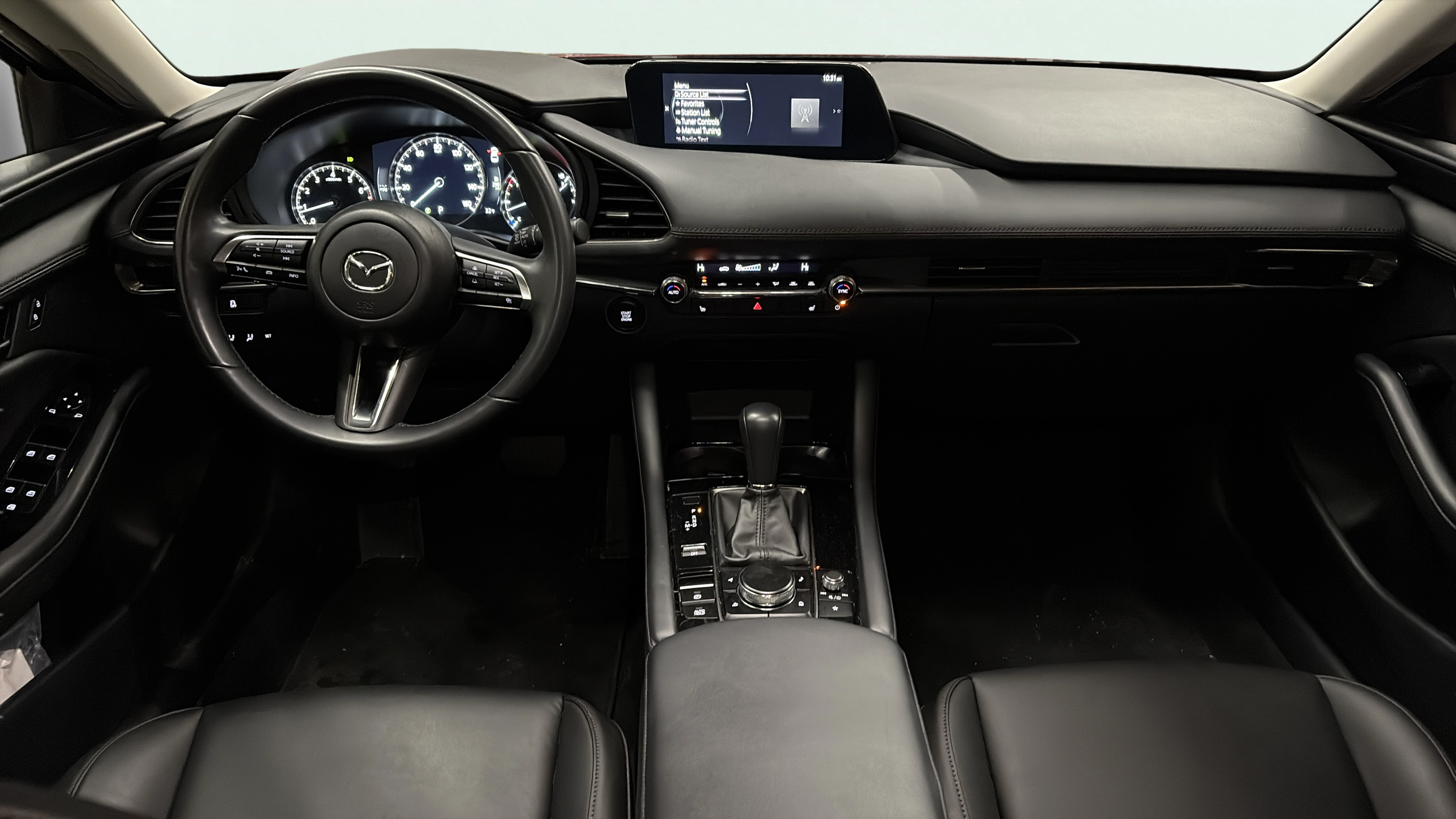 Vehicle interior 360 preview