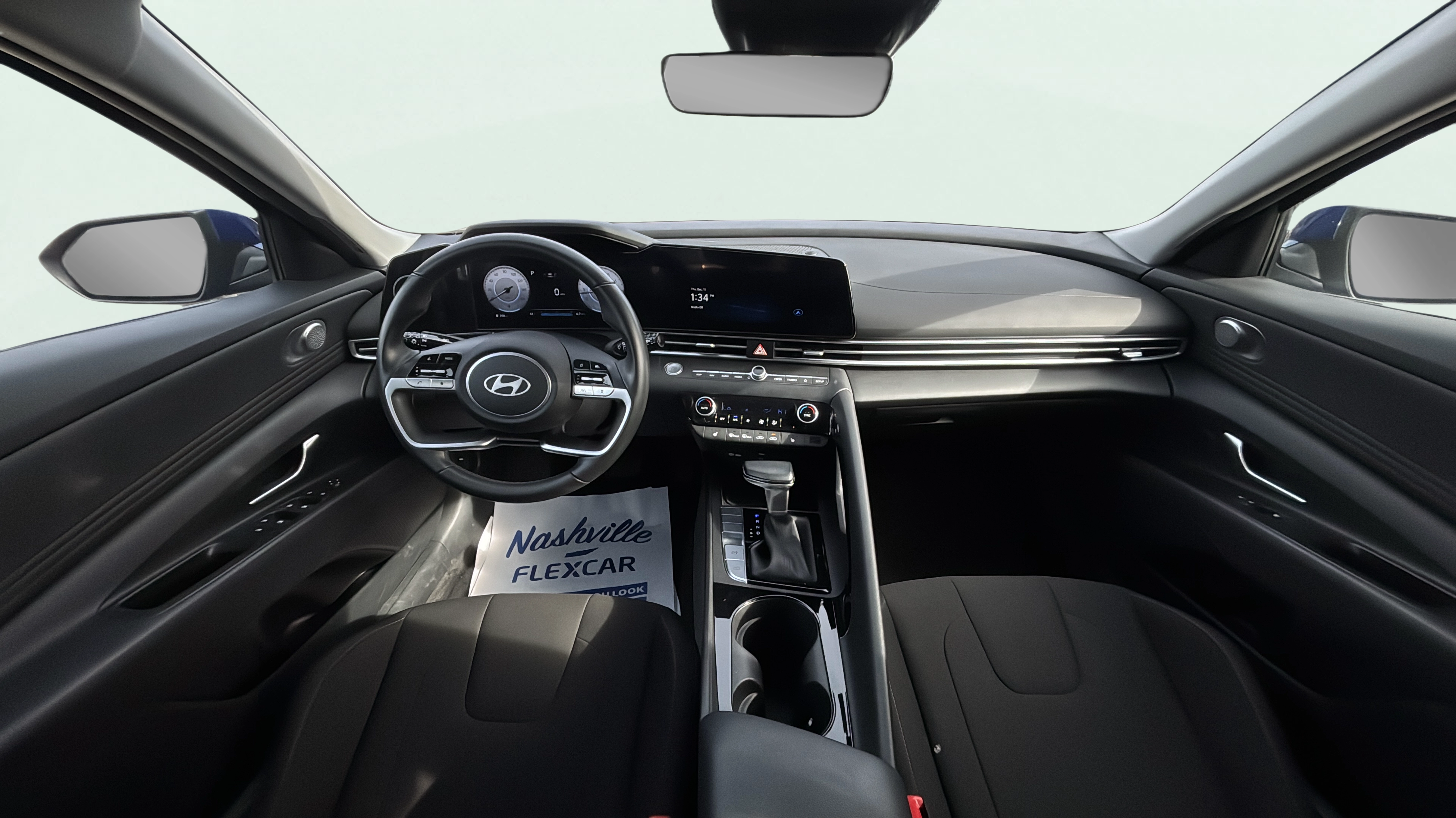 Vehicle interior 360 preview