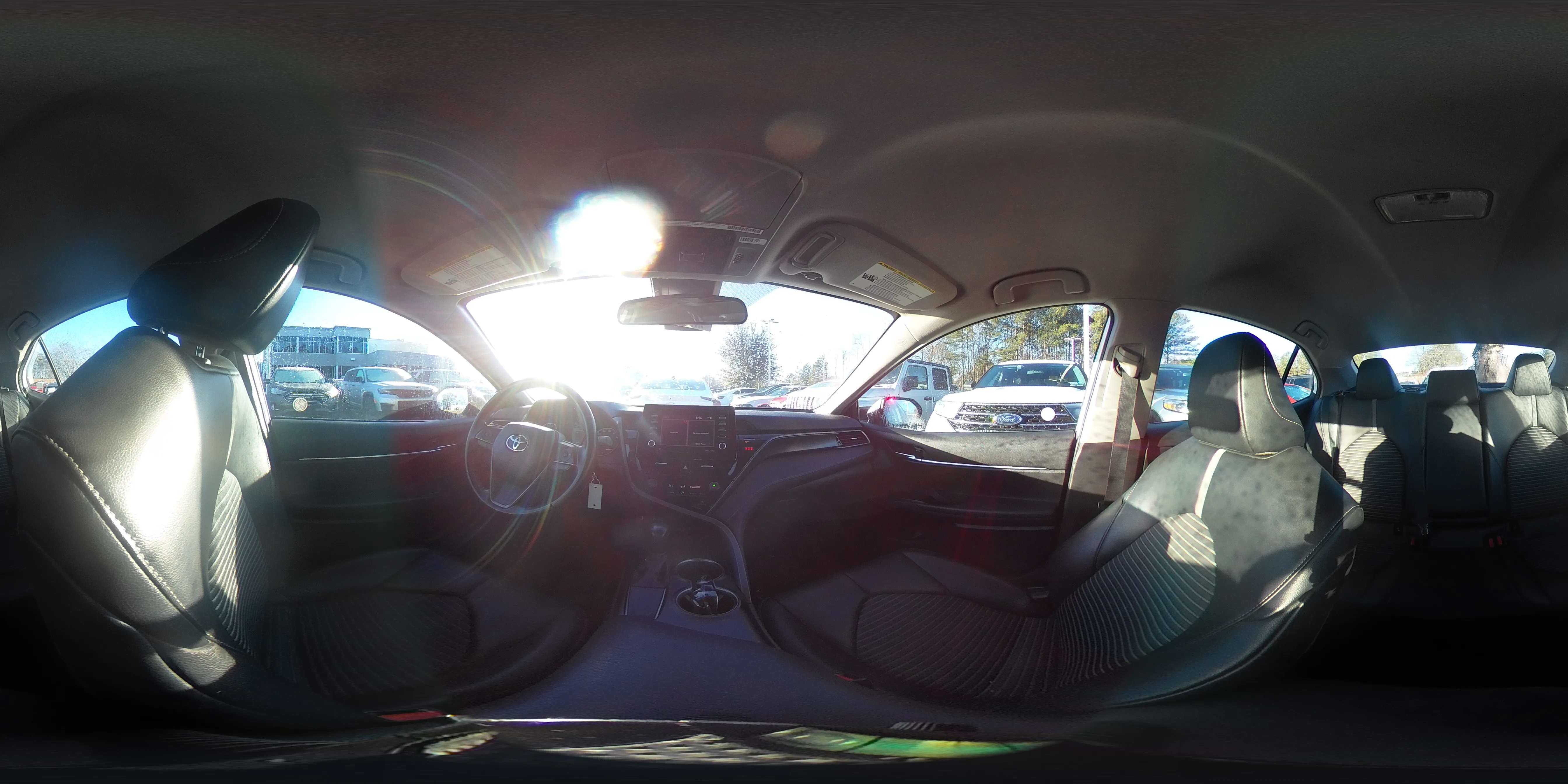 Vehicle driving wheel focus shot