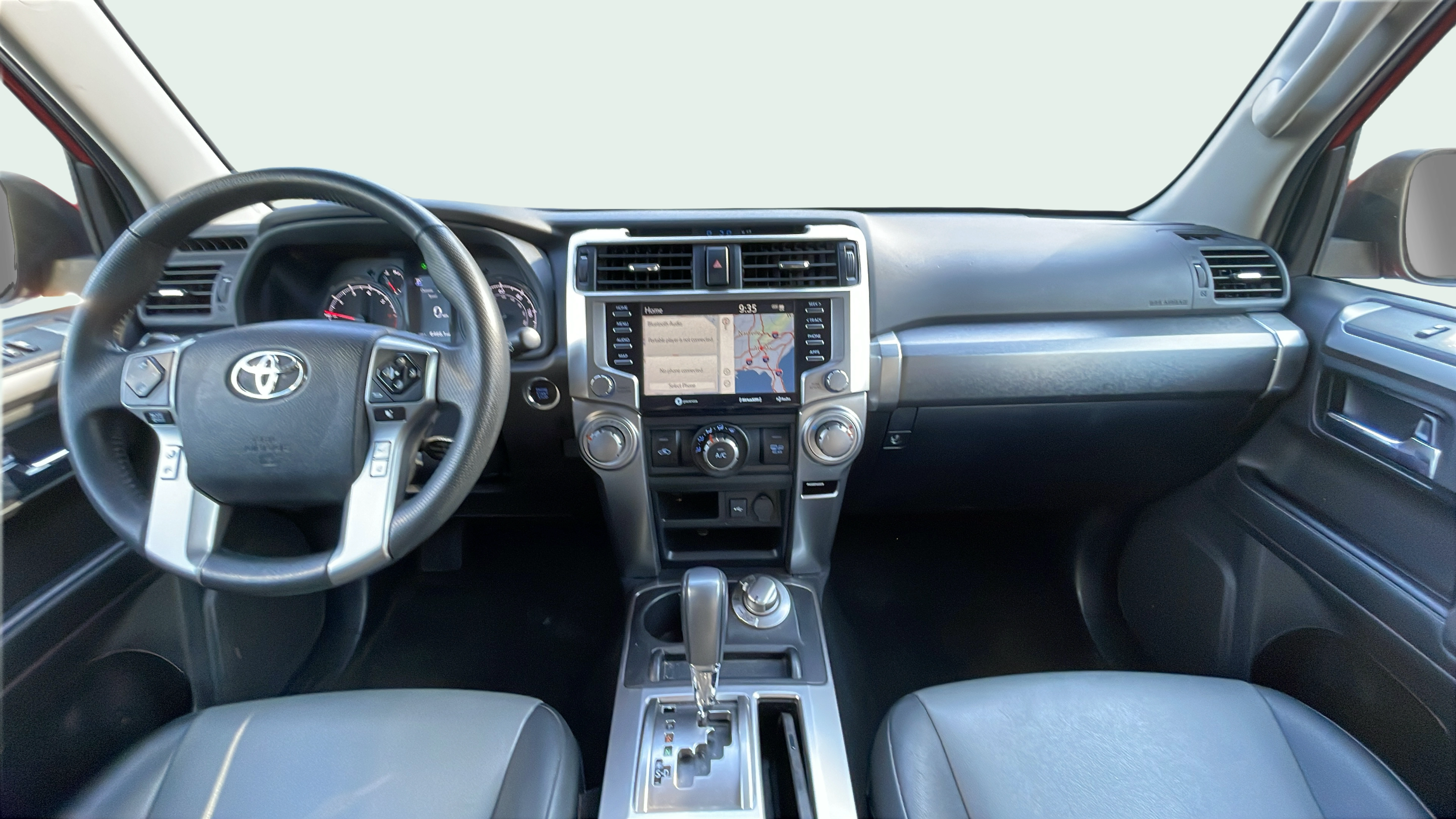 Vehicle interior 360 preview
