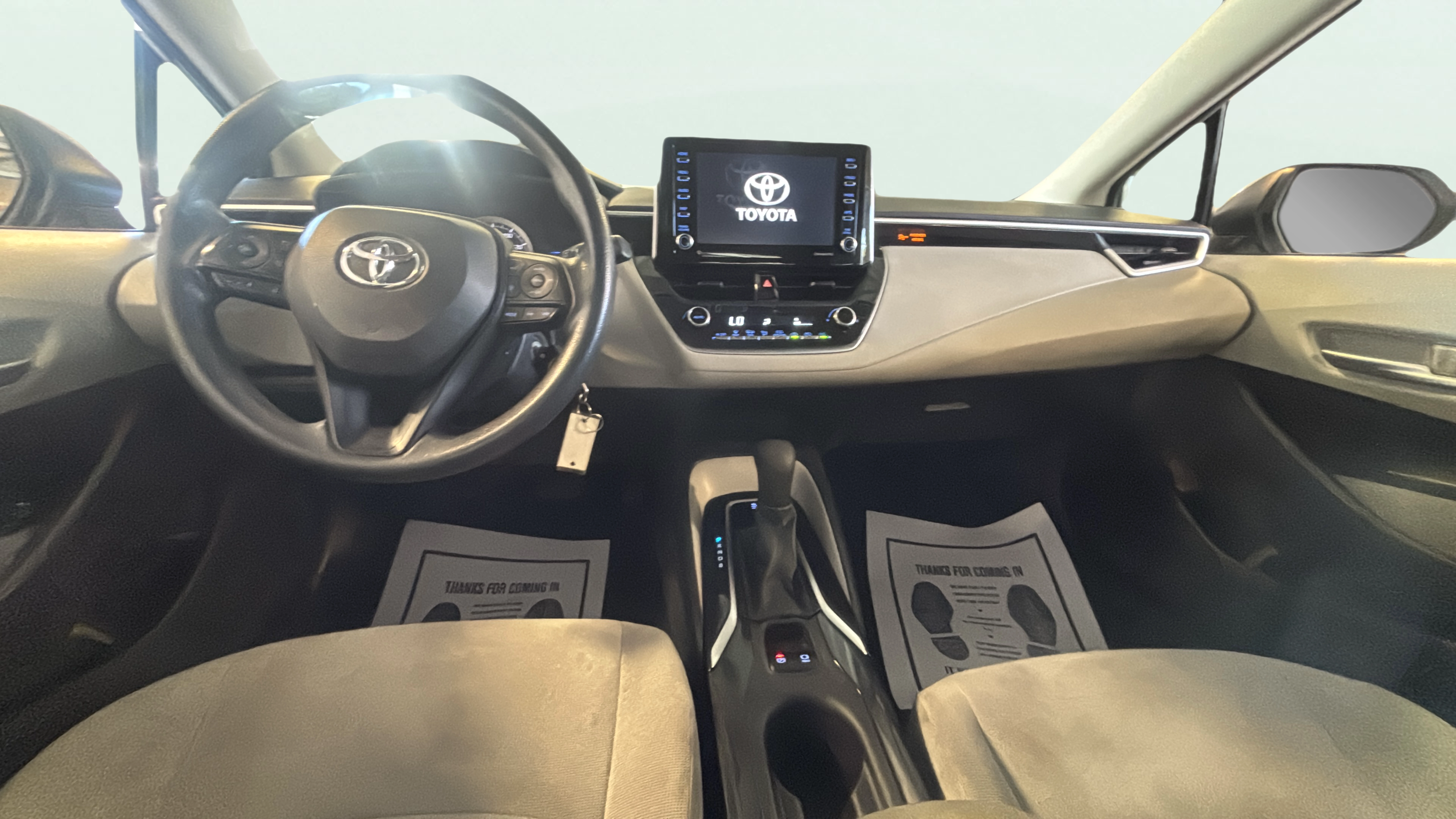 Vehicle interior 360 preview