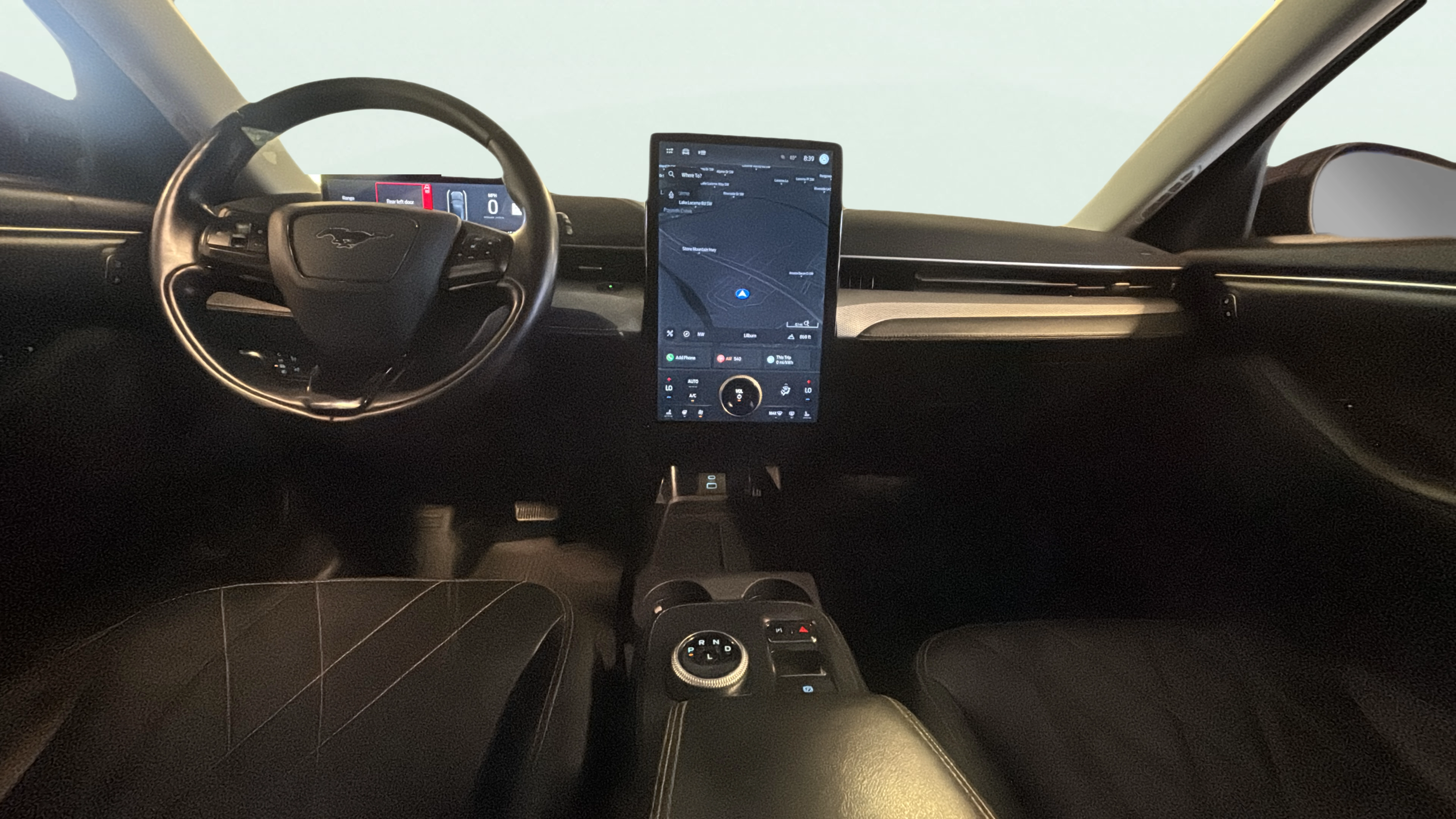 Vehicle interior 360 preview