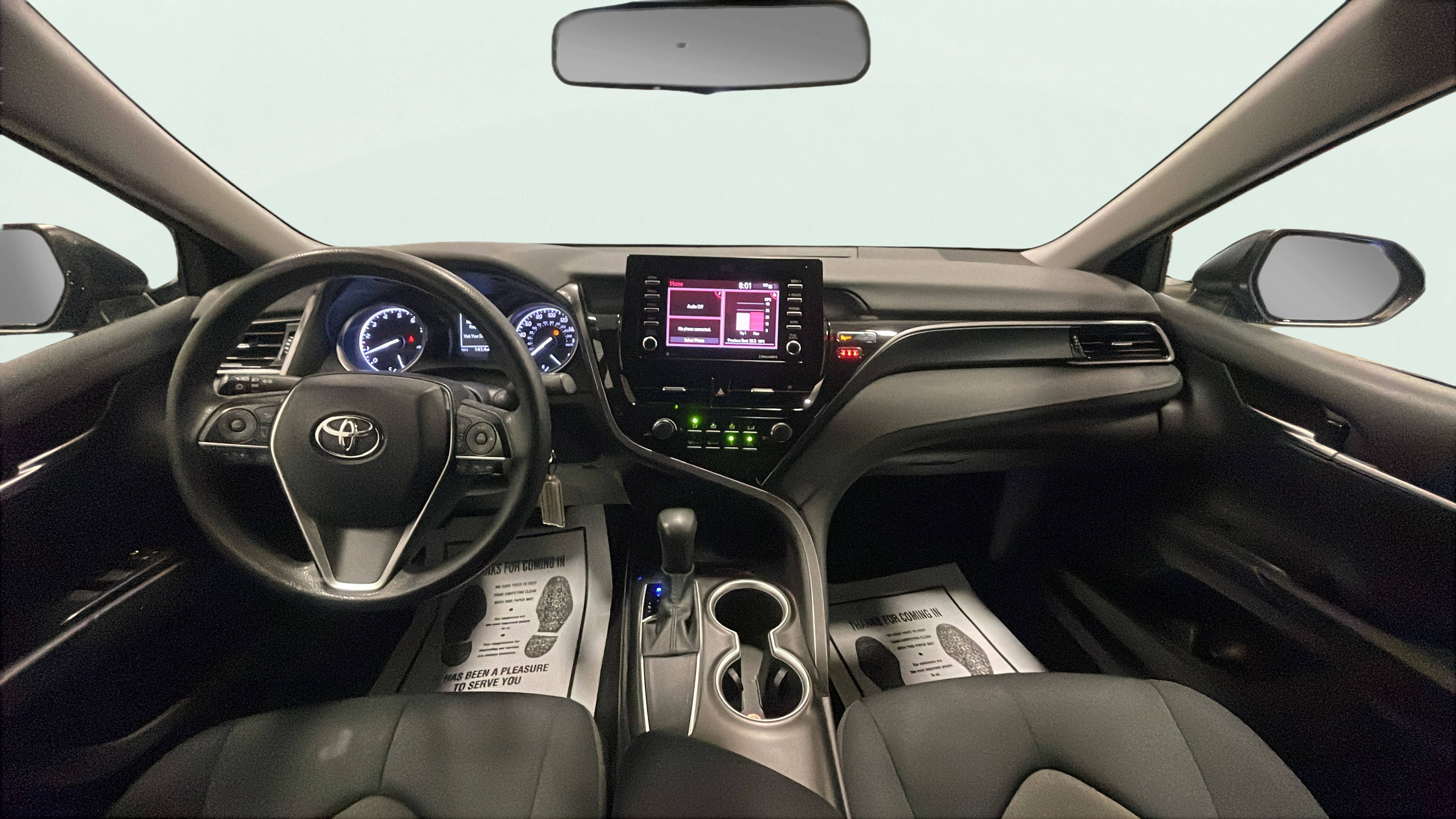 Vehicle interior 360 preview