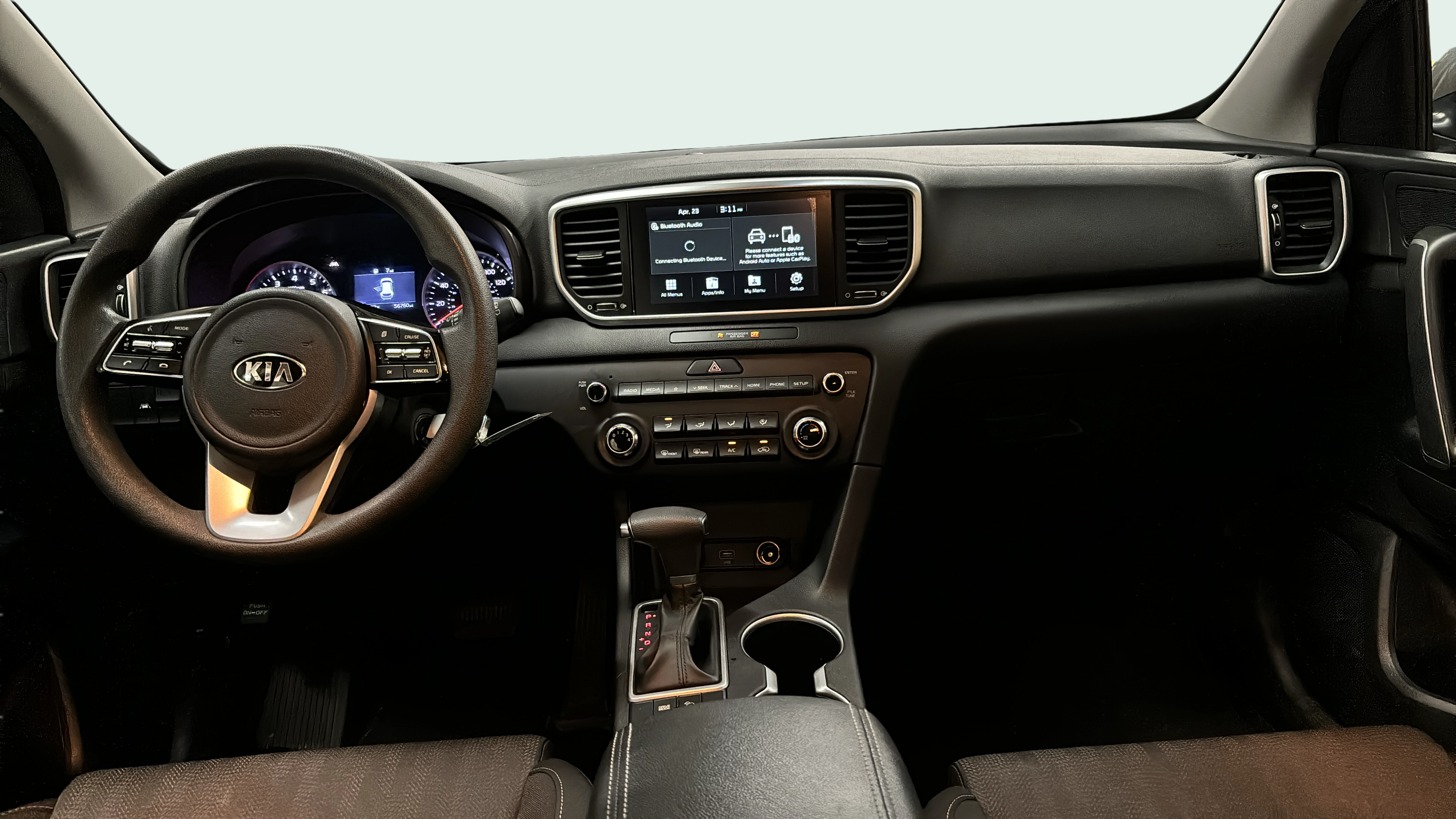 Vehicle interior 360 preview
