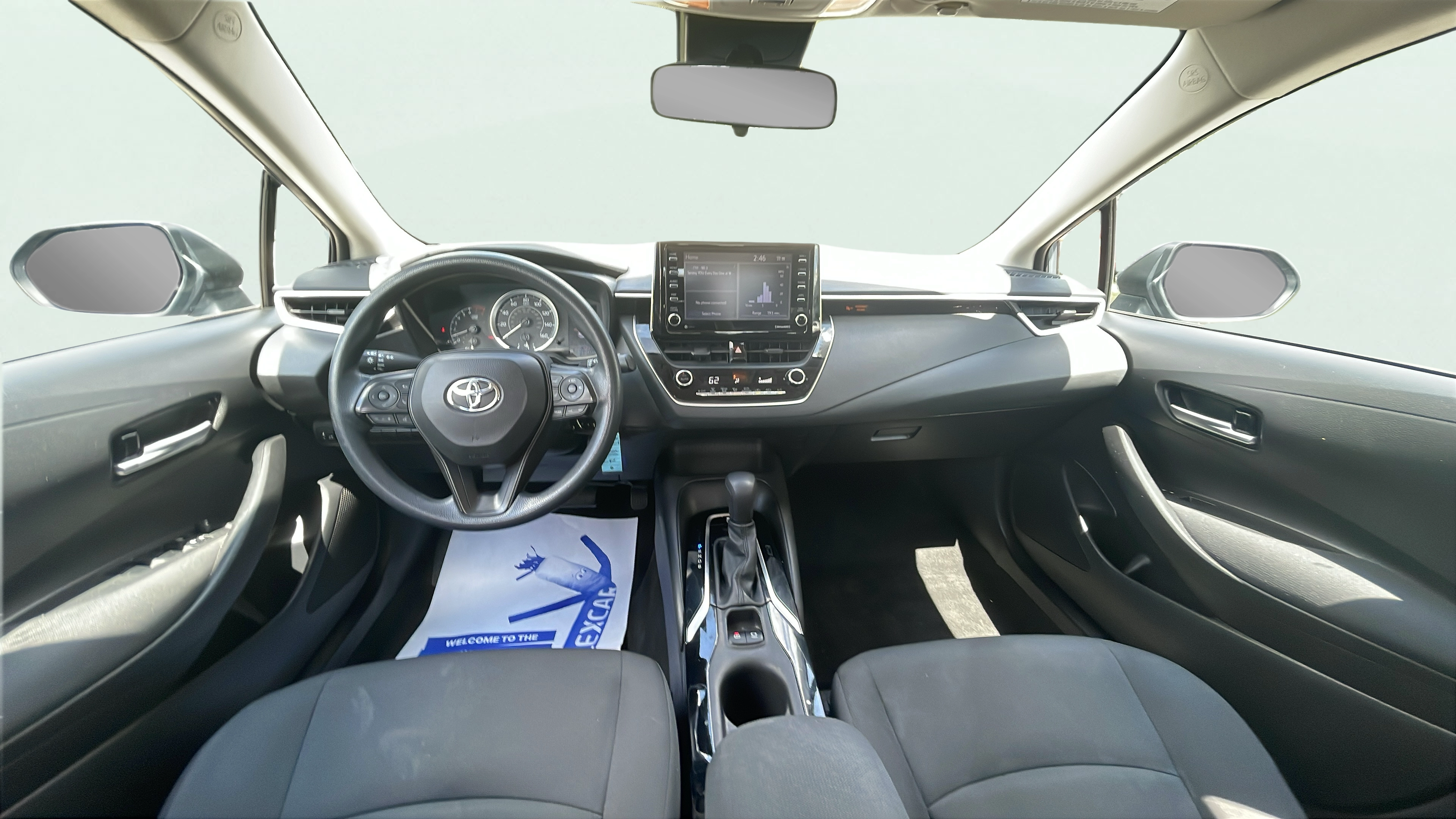 Vehicle interior 360 preview