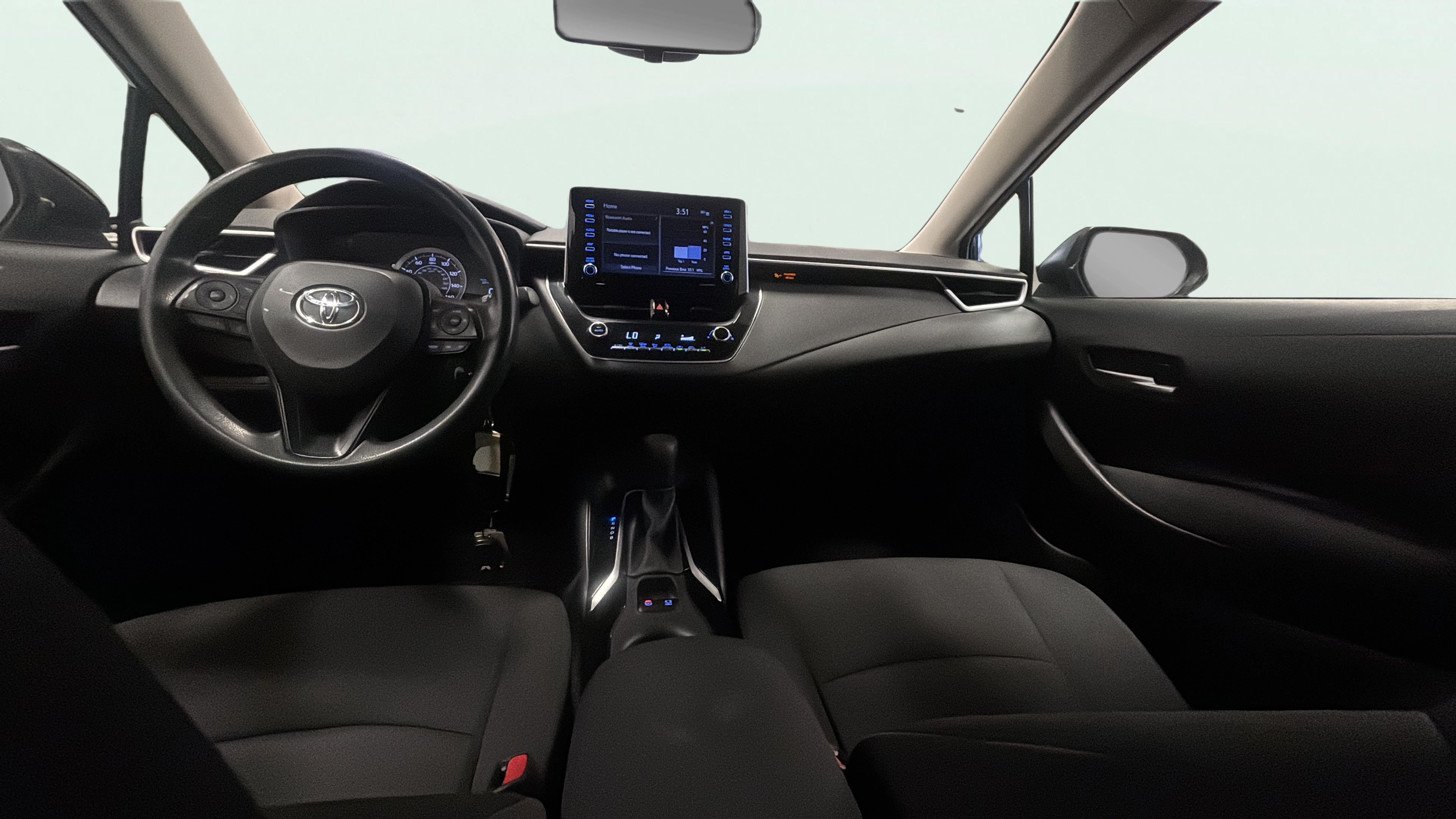 Vehicle interior 360 preview