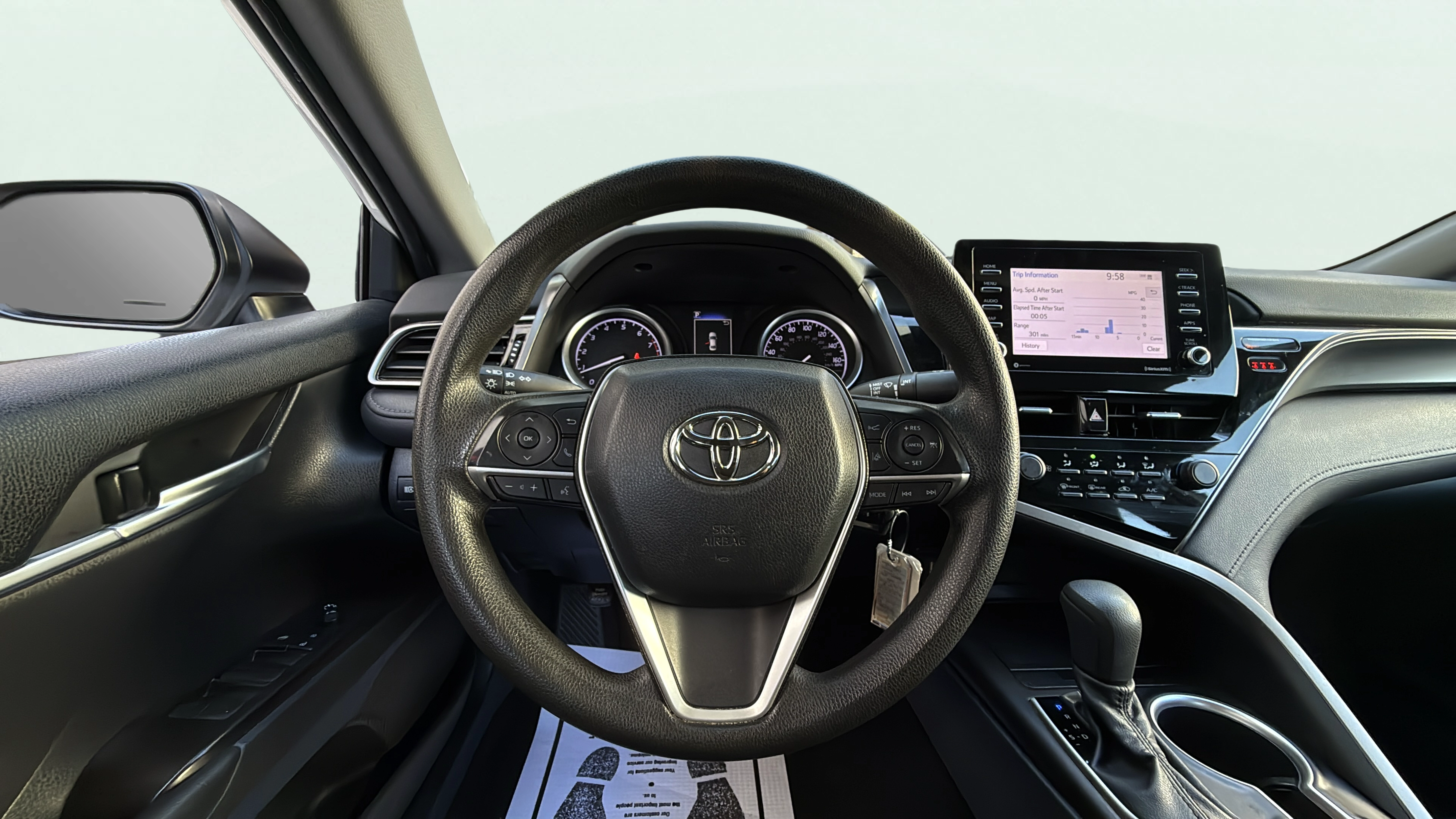 Vehicle interior 360 preview