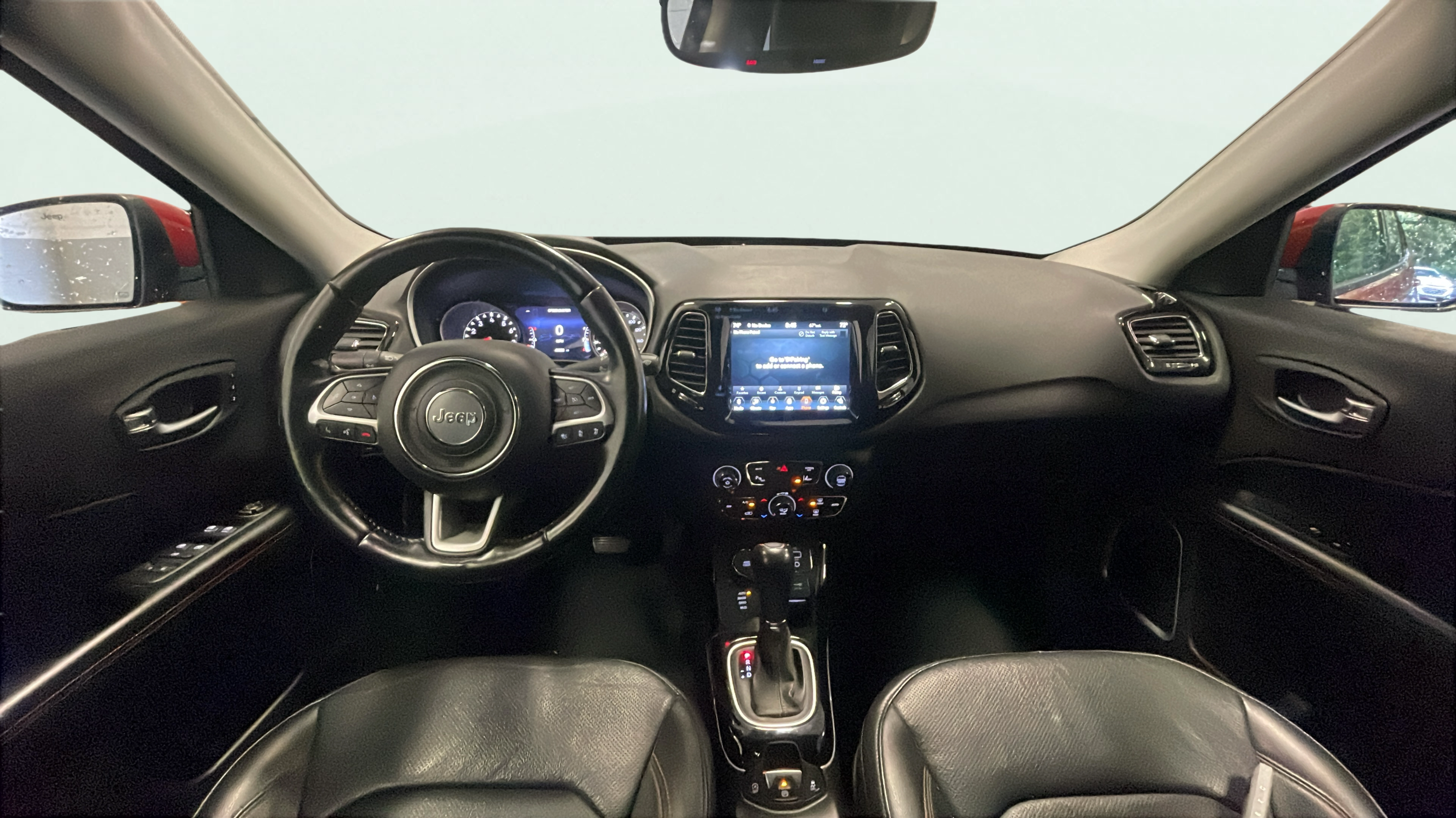 Vehicle interior 360 preview
