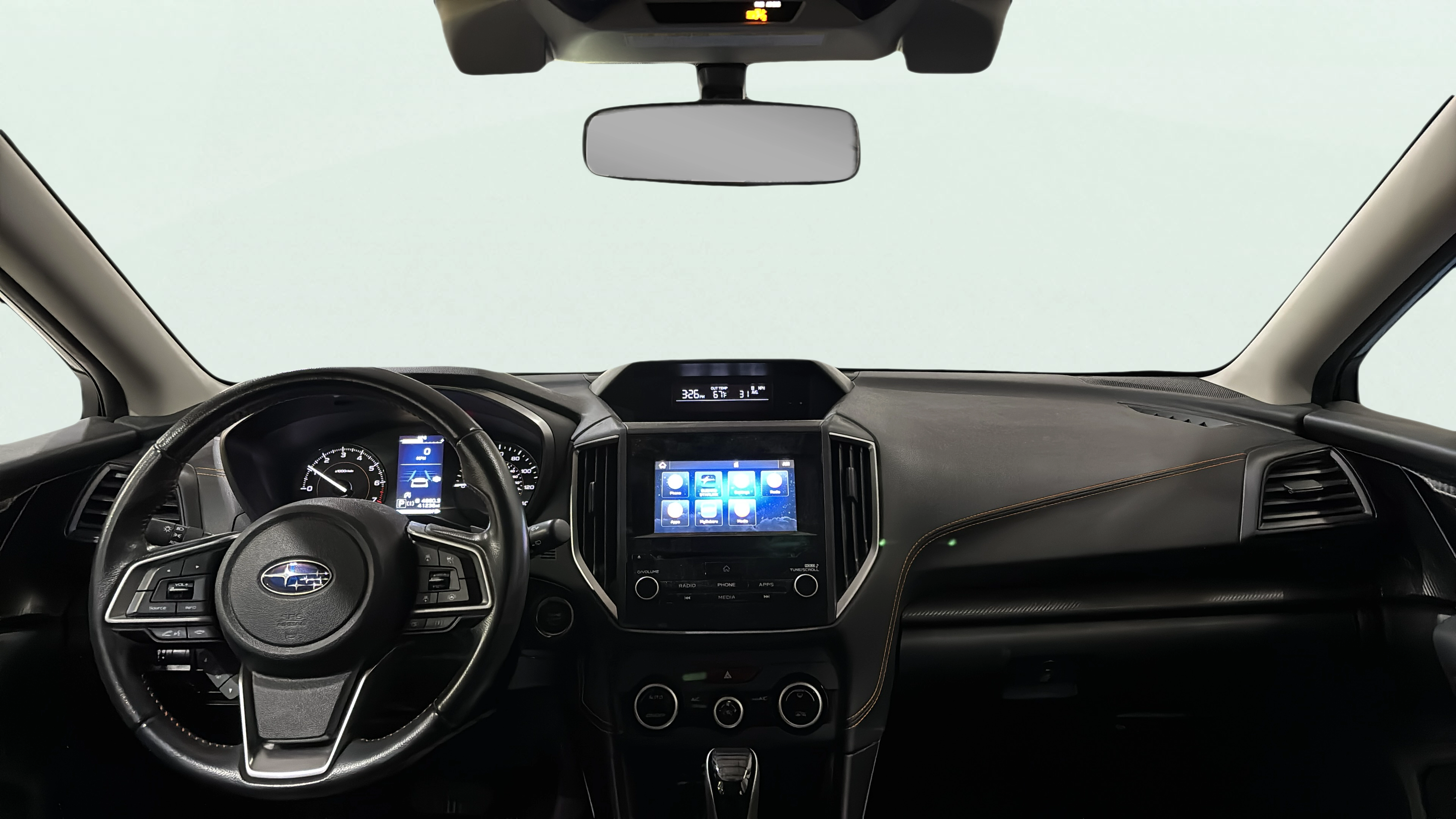 Vehicle interior 360 preview