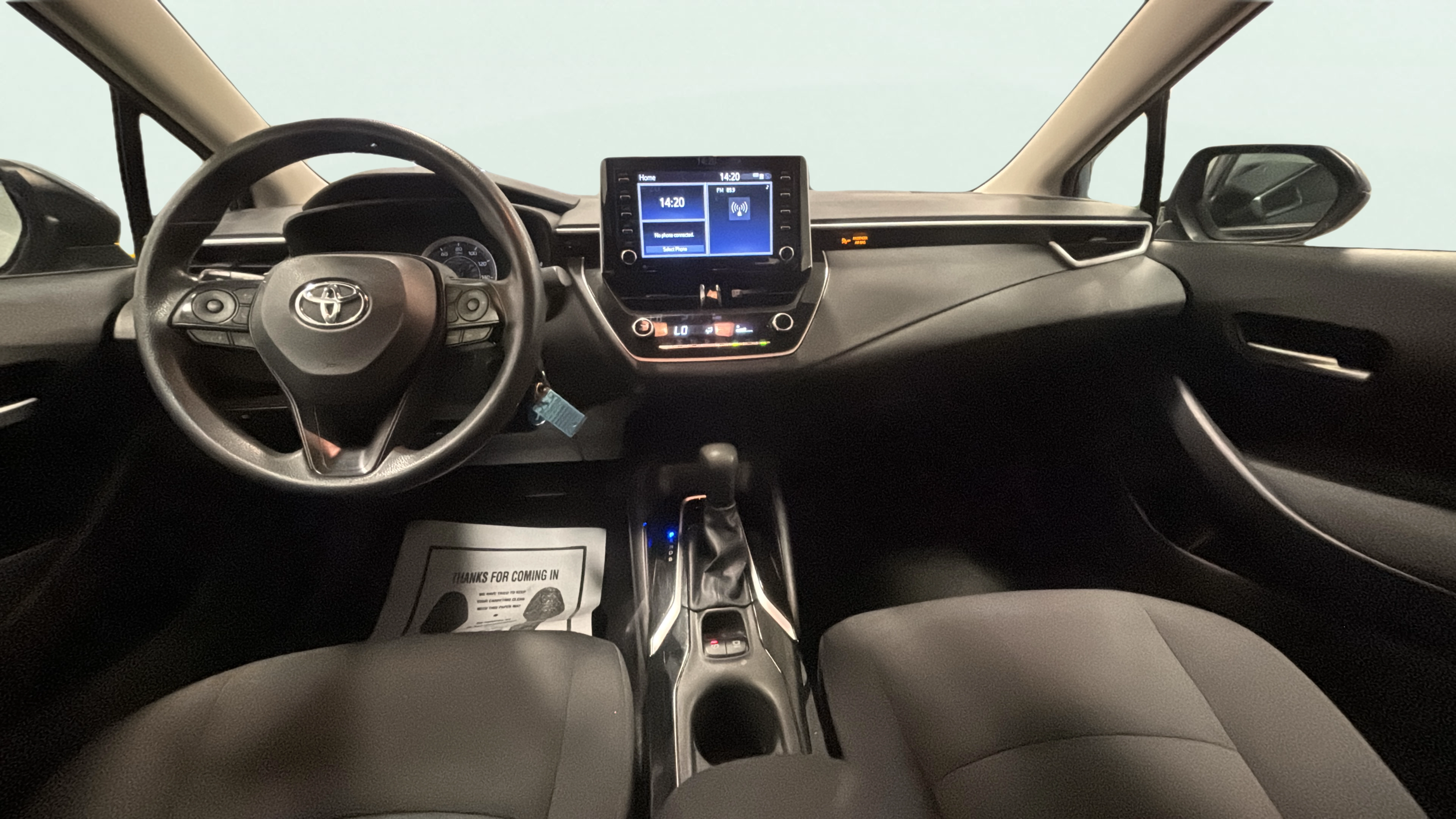 Vehicle interior 360 preview